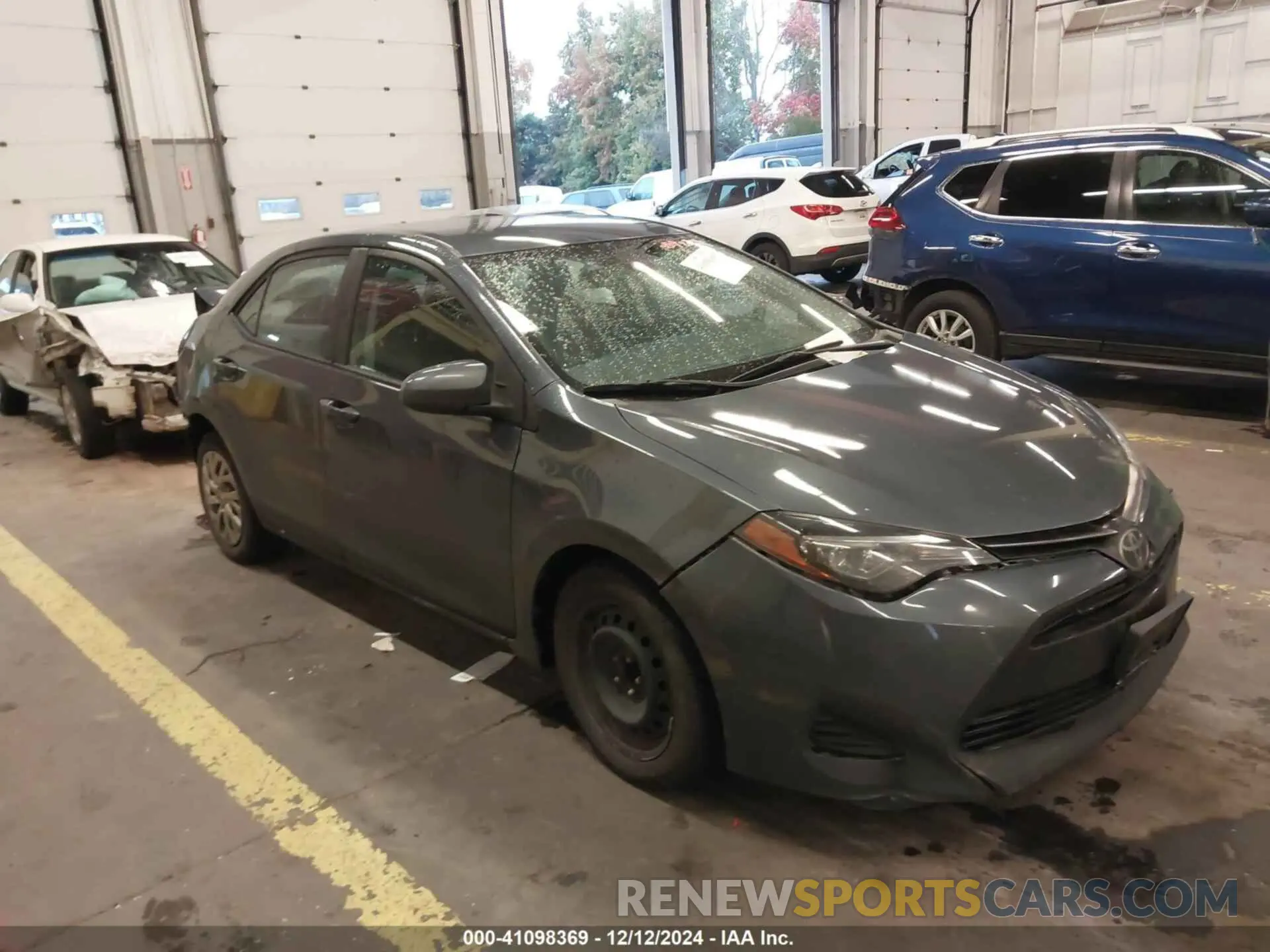 1 fotografías del automóvil dañado 2T1BURHEXKC243924 TOYOTA COROLLA 2019