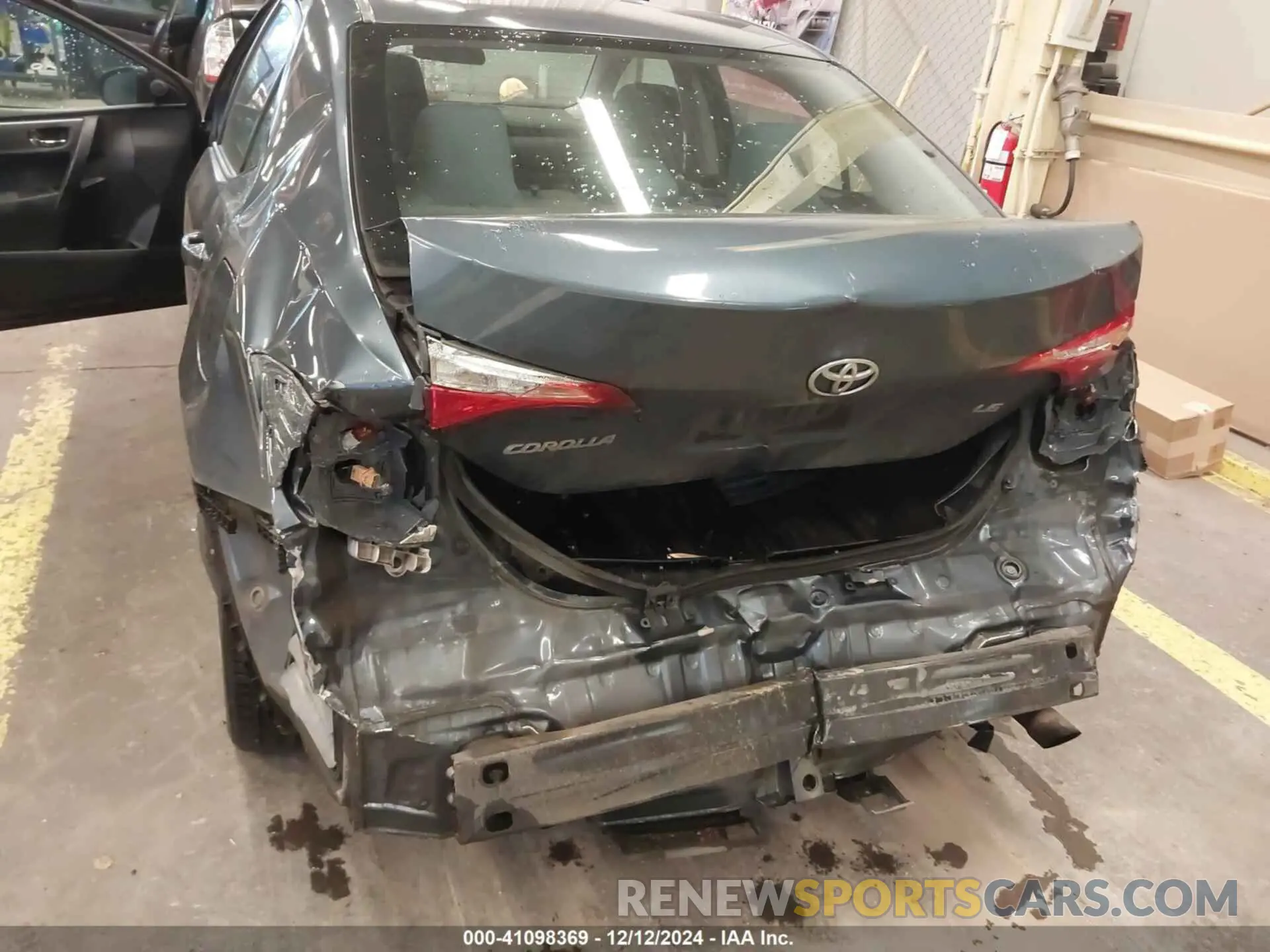 6 fotografías del automóvil dañado 2T1BURHEXKC243924 TOYOTA COROLLA 2019