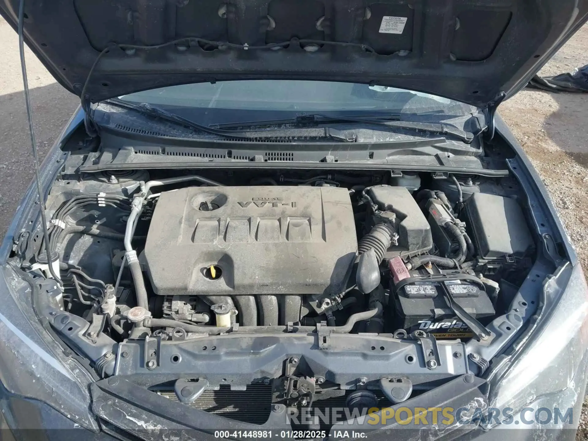 10 fotografías del automóvil dañado 2T1BURHEXKC244071 TOYOTA COROLLA 2019