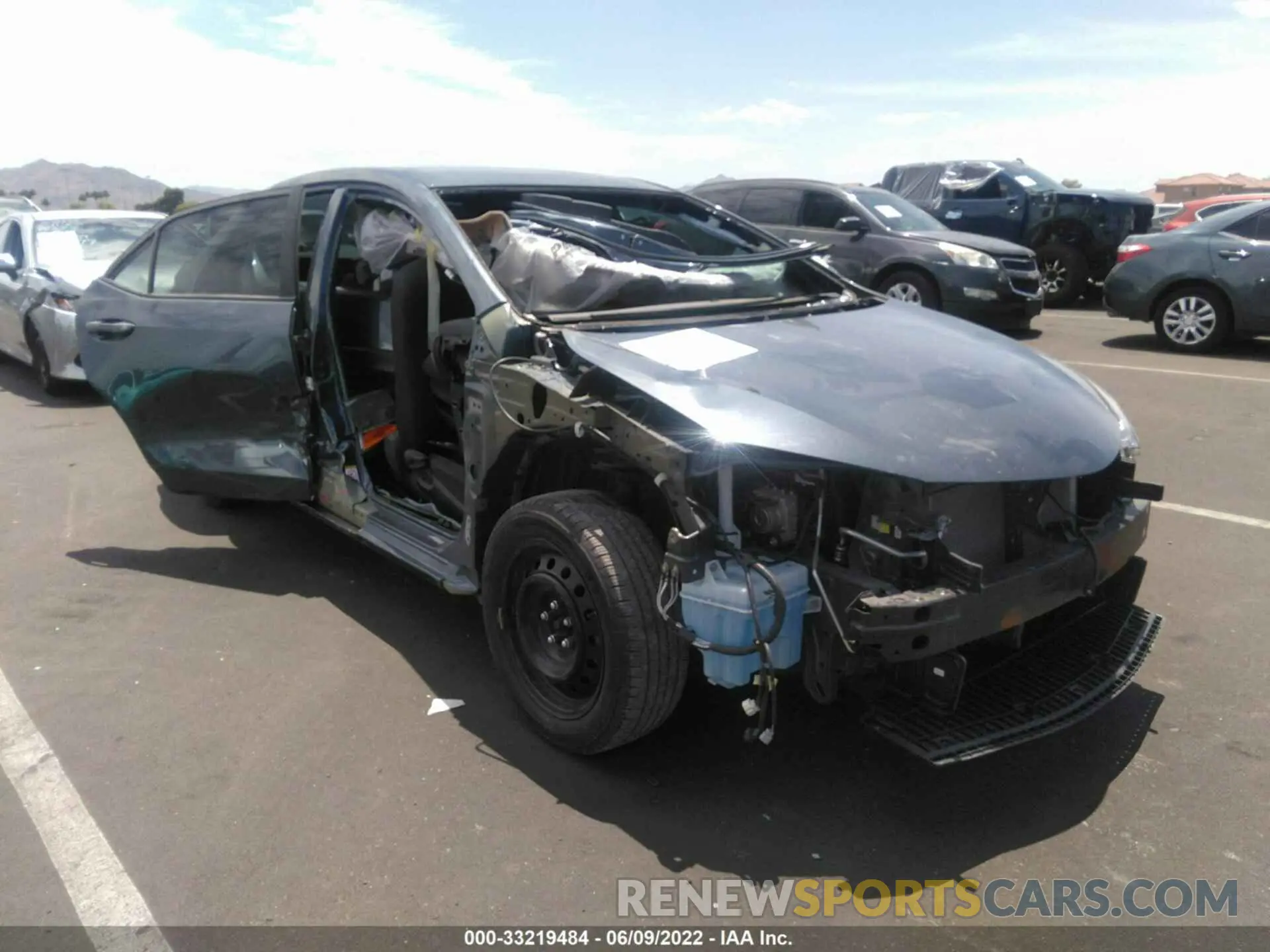 6 fotografías del automóvil dañado 2T1BURHEXKC244863 TOYOTA COROLLA 2019