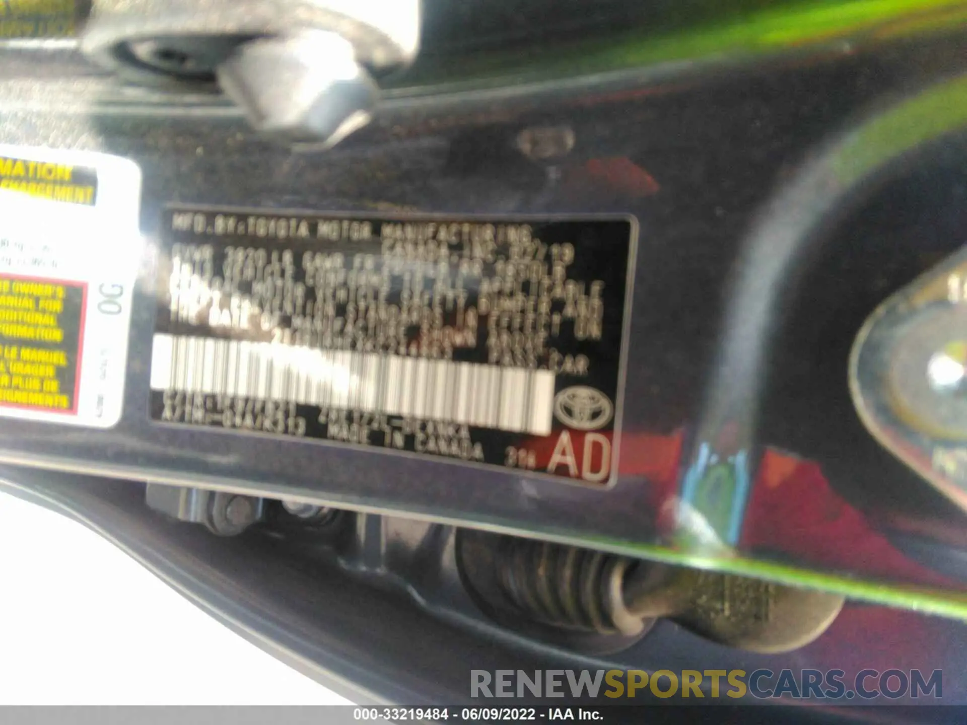 9 fotografías del automóvil dañado 2T1BURHEXKC244863 TOYOTA COROLLA 2019