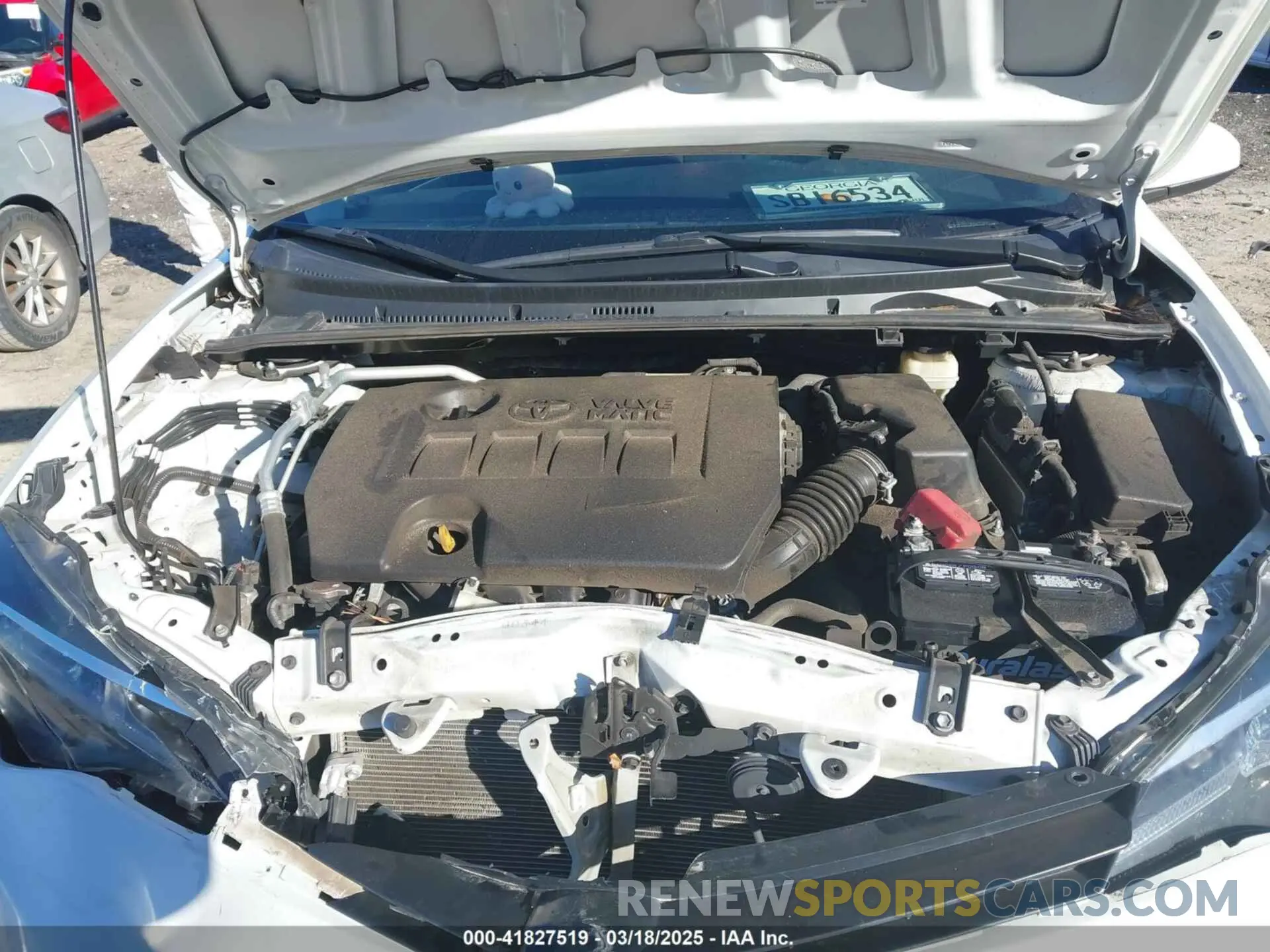 10 fotografías del automóvil dañado 5YFBPRHE9KP875711 TOYOTA COROLLA 2019