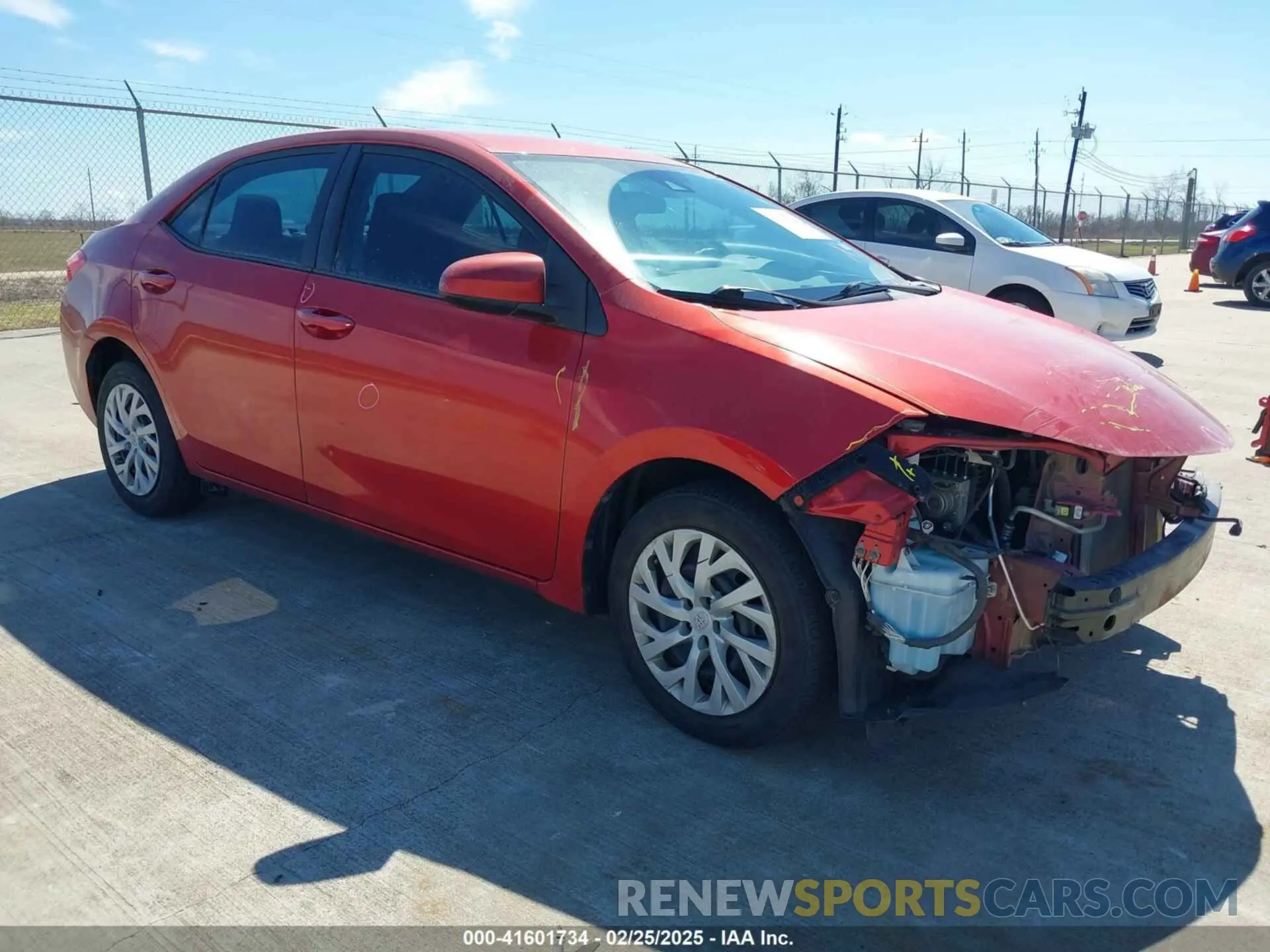 1 fotografías del automóvil dañado 5YFBURHE0KP858708 TOYOTA COROLLA 2019
