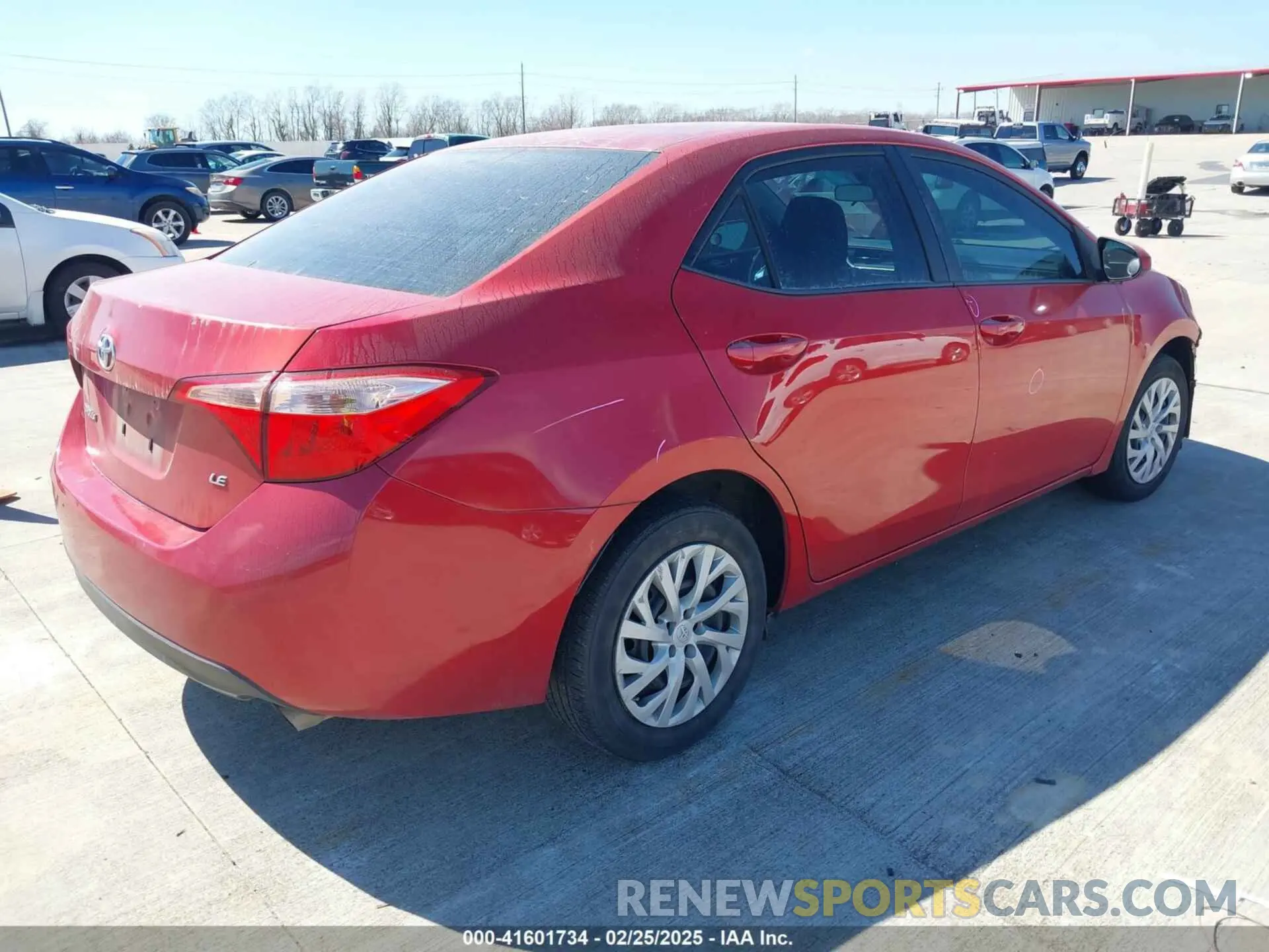 4 fotografías del automóvil dañado 5YFBURHE0KP858708 TOYOTA COROLLA 2019