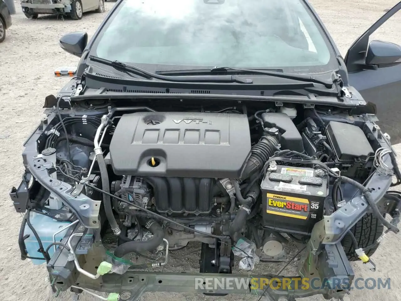 11 fotografías del automóvil dañado 5YFBURHE0KP860605 TOYOTA COROLLA 2019
