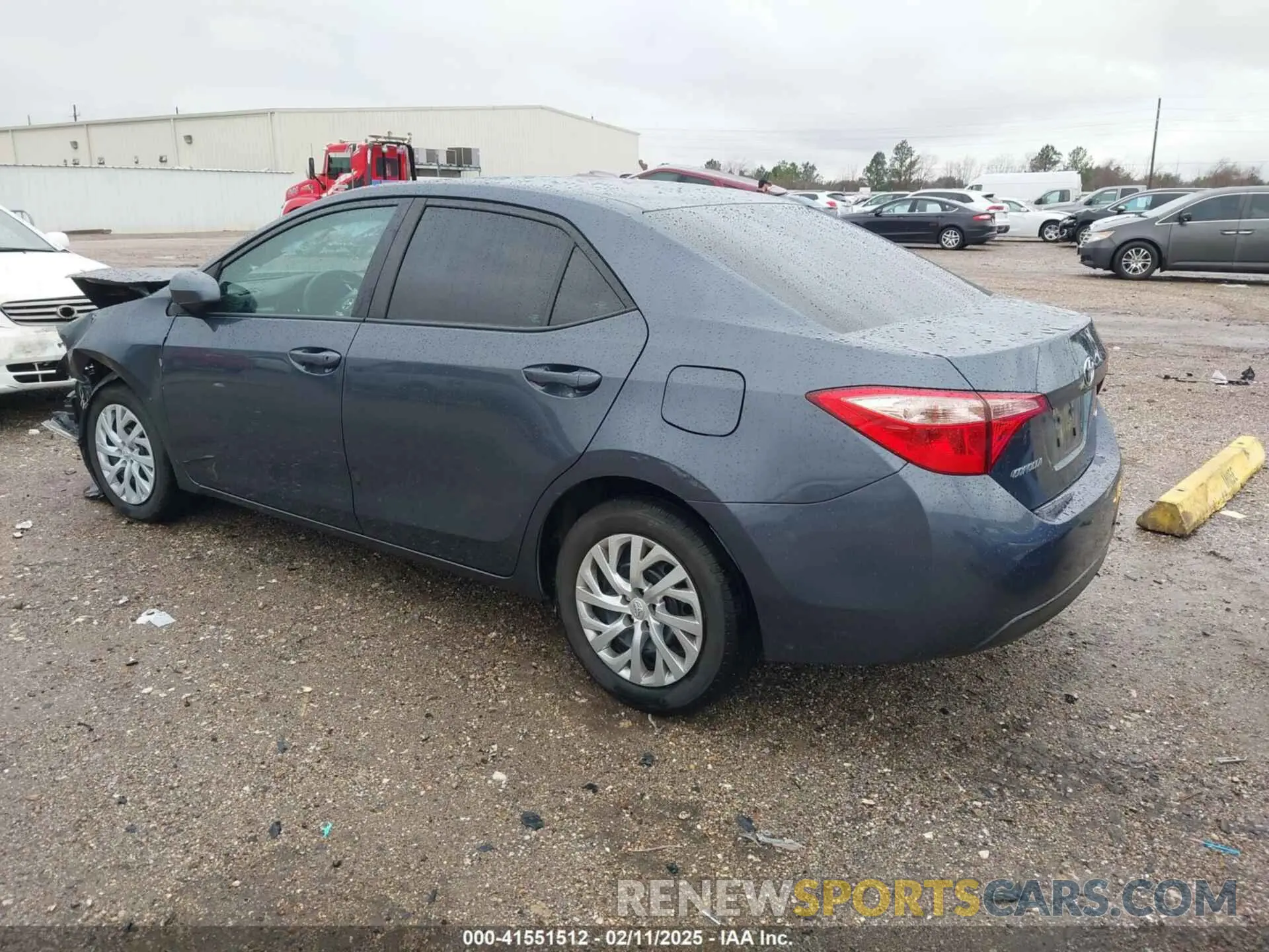 3 fotografías del automóvil dañado 5YFBURHE0KP861141 TOYOTA COROLLA 2019