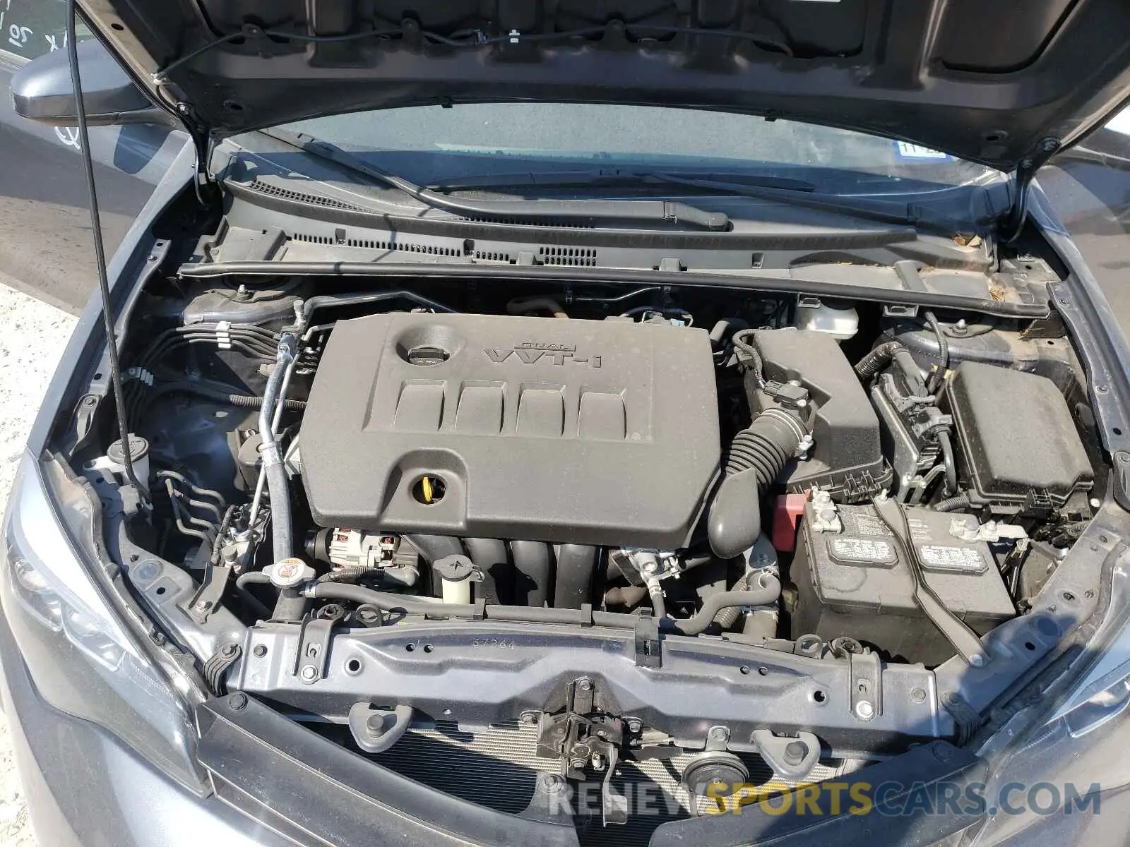 7 fotografías del automóvil dañado 5YFBURHE0KP862631 TOYOTA COROLLA 2019