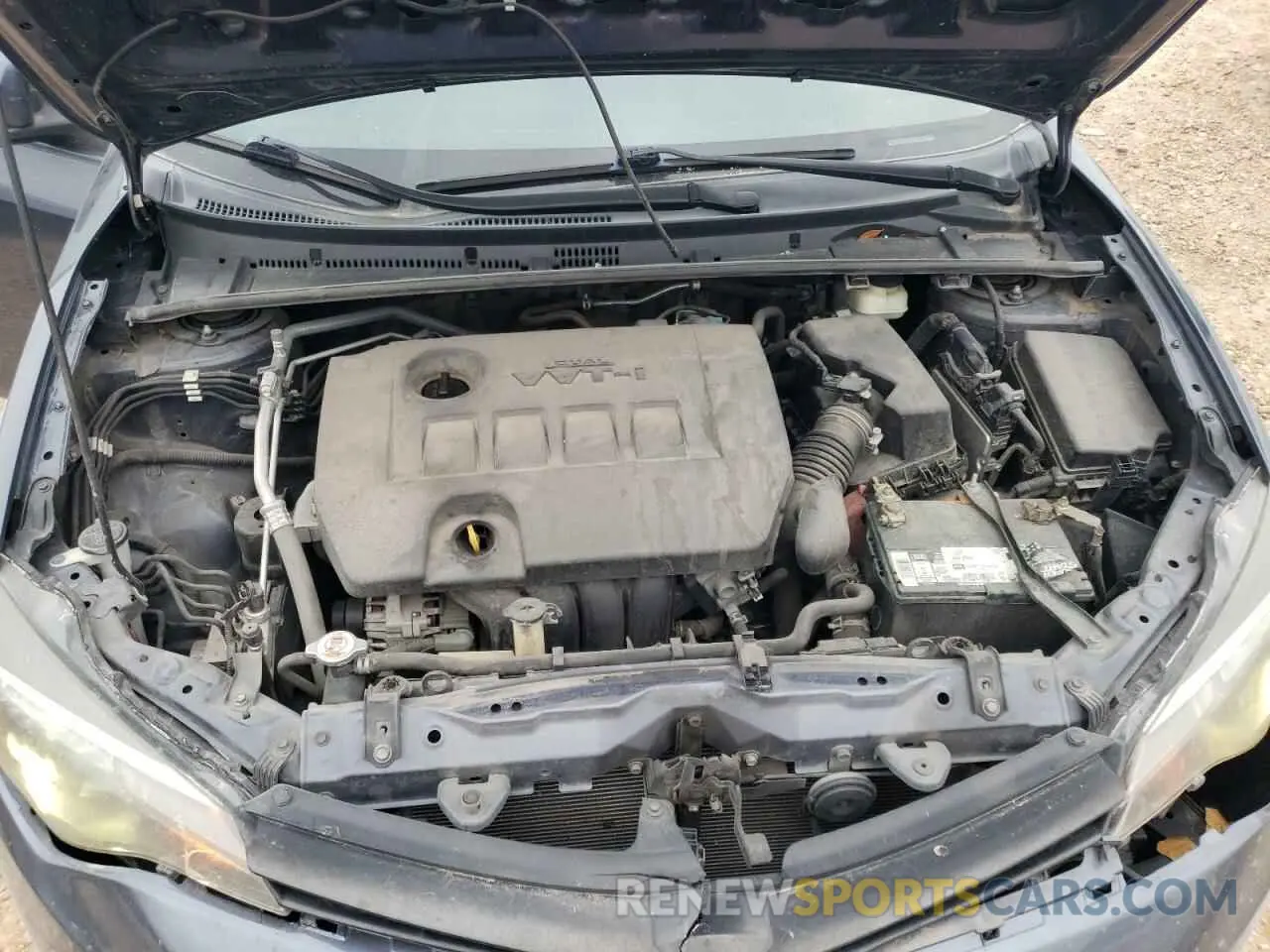 11 fotografías del automóvil dañado 5YFBURHE0KP863987 TOYOTA COROLLA 2019
