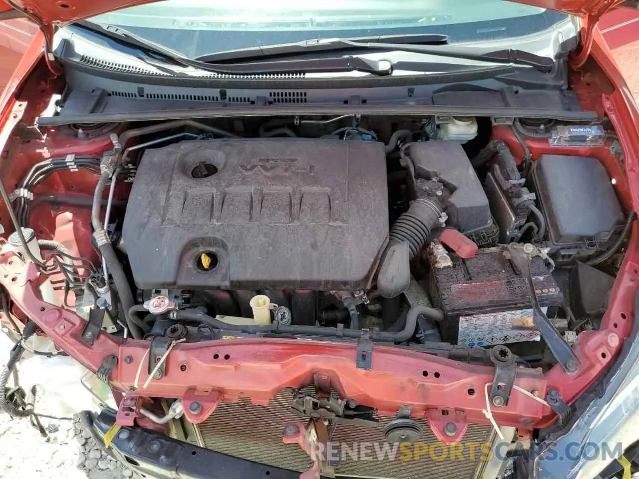 7 fotografías del automóvil dañado 5YFBURHE0KP868736 TOYOTA COROLLA 2019