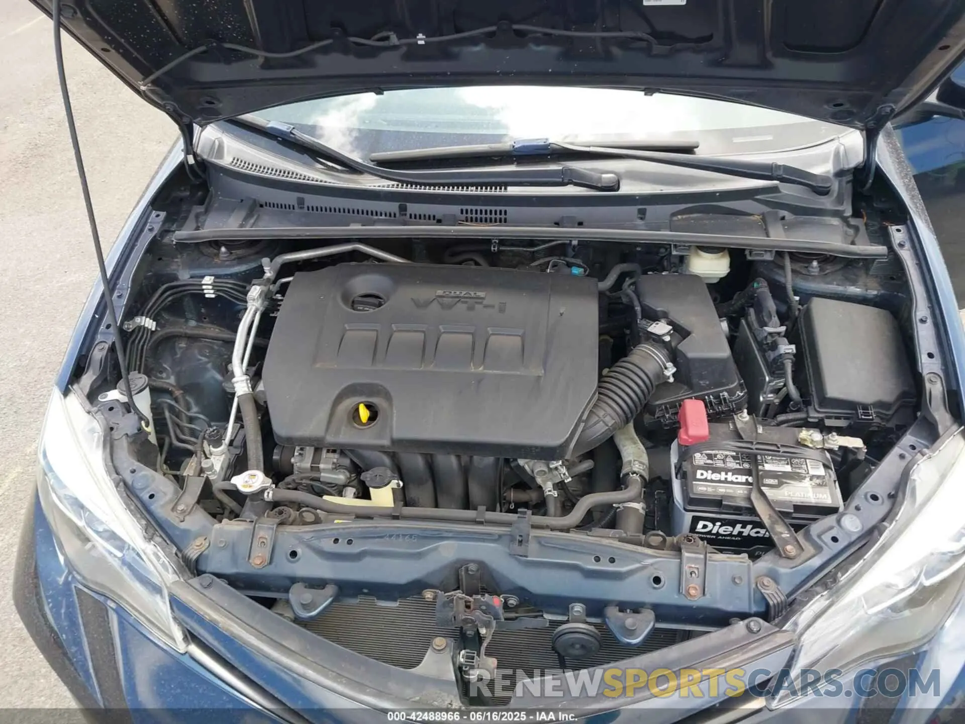 10 fotografías del automóvil dañado 5YFBURHE0KP869532 TOYOTA COROLLA 2019