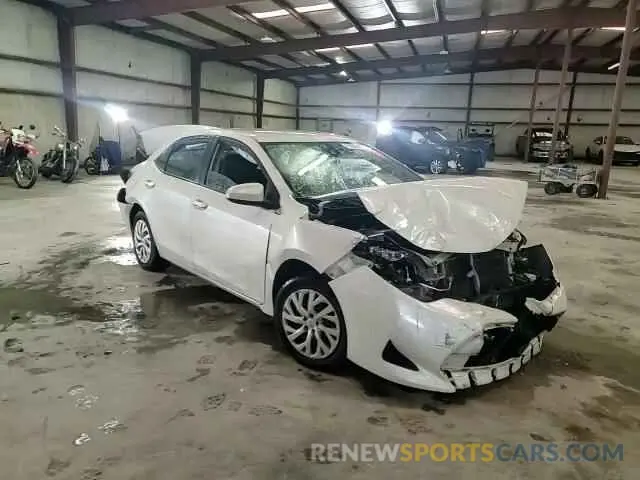 11 fotografías del automóvil dañado 5YFBURHE0KP870650 TOYOTA COROLLA 2019