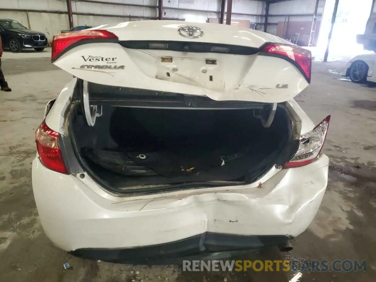6 fotografías del automóvil dañado 5YFBURHE0KP870650 TOYOTA COROLLA 2019