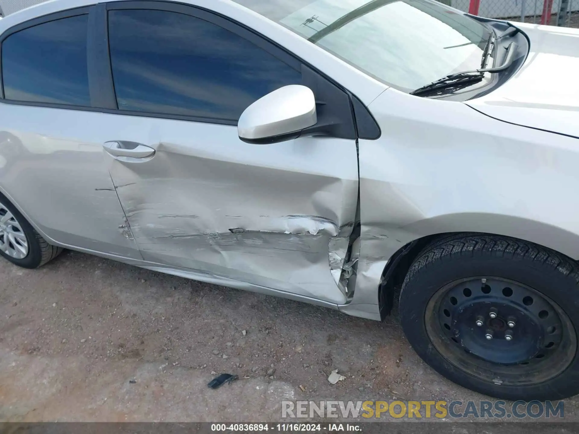 6 fotografías del automóvil dañado 5YFBURHE0KP876545 TOYOTA COROLLA 2019