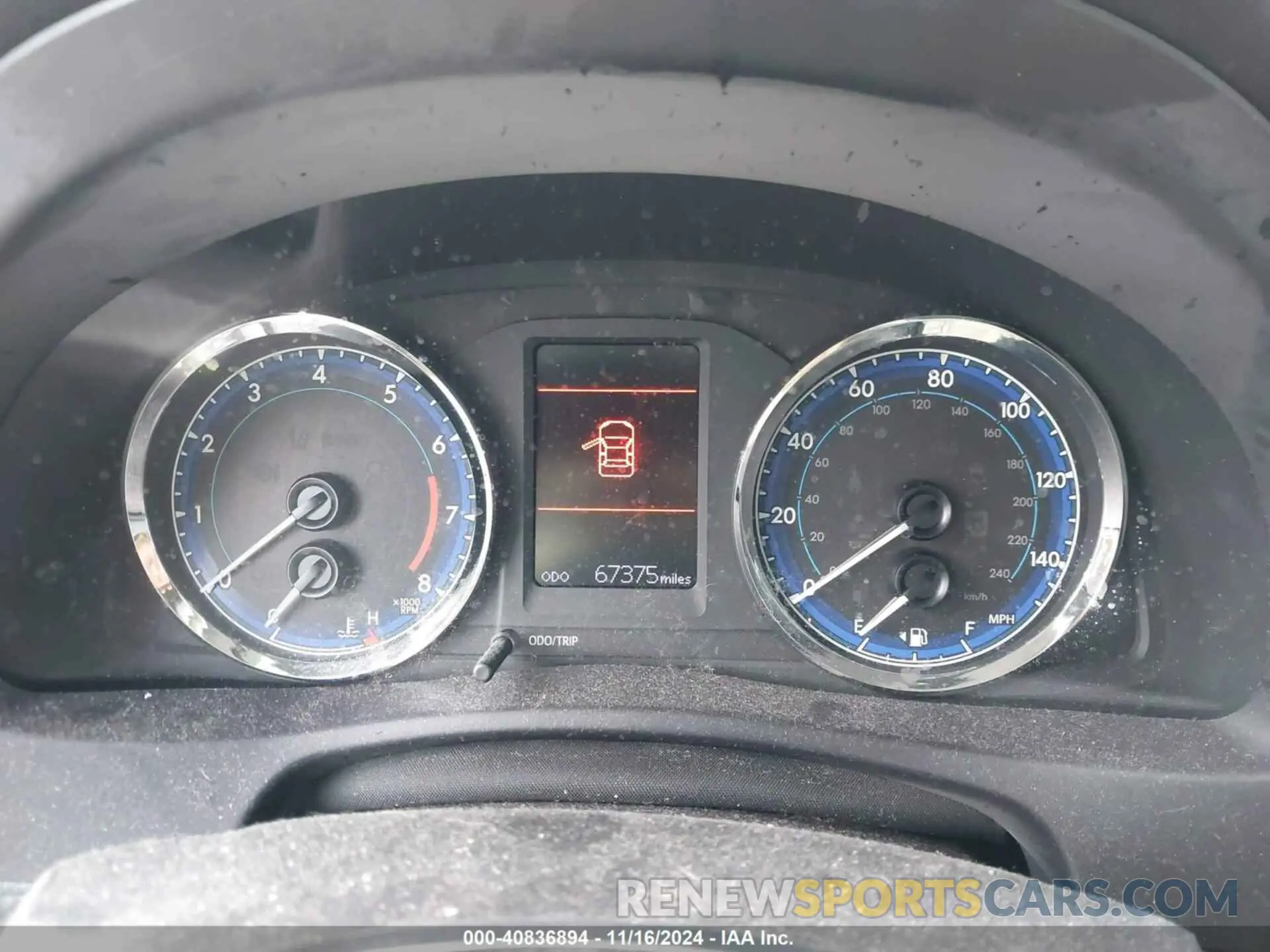 7 fotografías del automóvil dañado 5YFBURHE0KP876545 TOYOTA COROLLA 2019