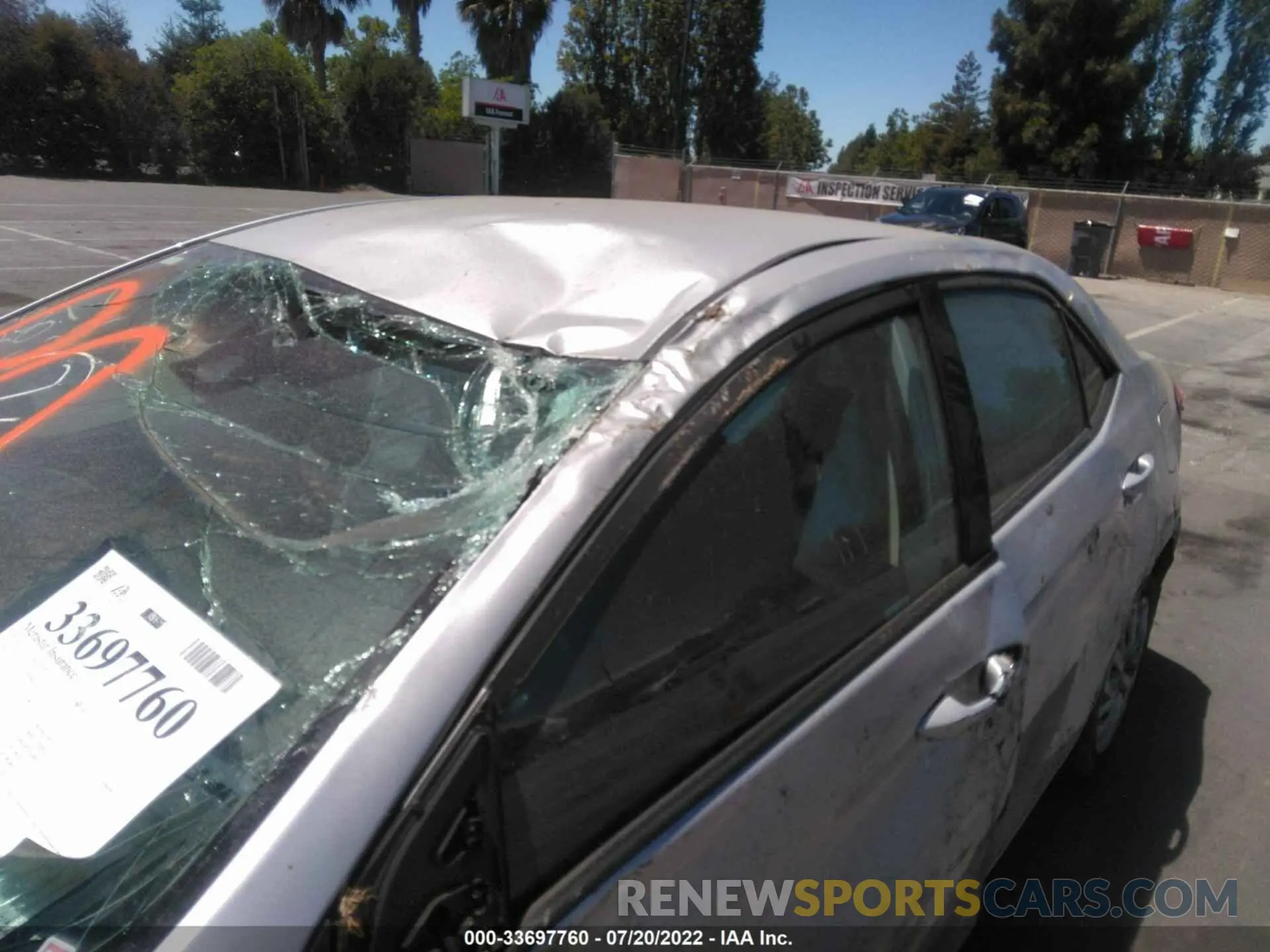 6 fotografías del automóvil dañado 5YFBURHE0KP876643 TOYOTA COROLLA 2019