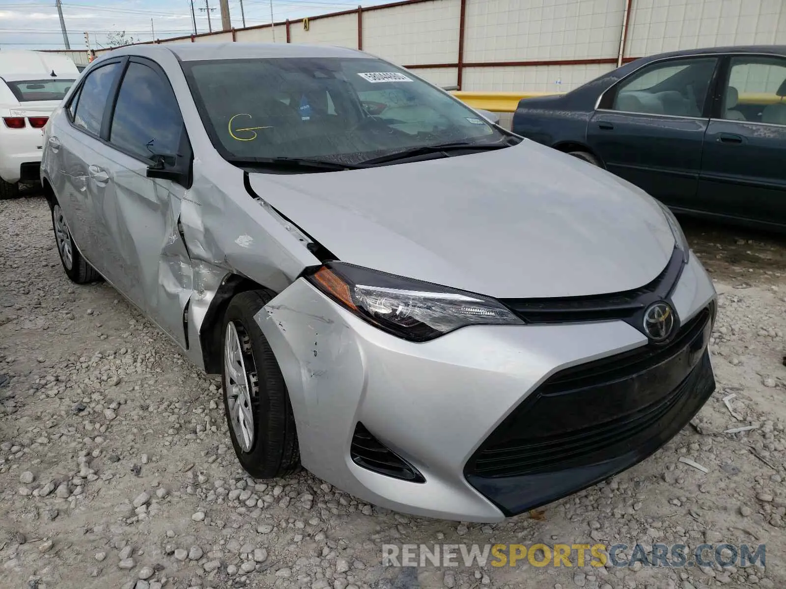 1 fotografías del automóvil dañado 5YFBURHE0KP876769 TOYOTA COROLLA 2019