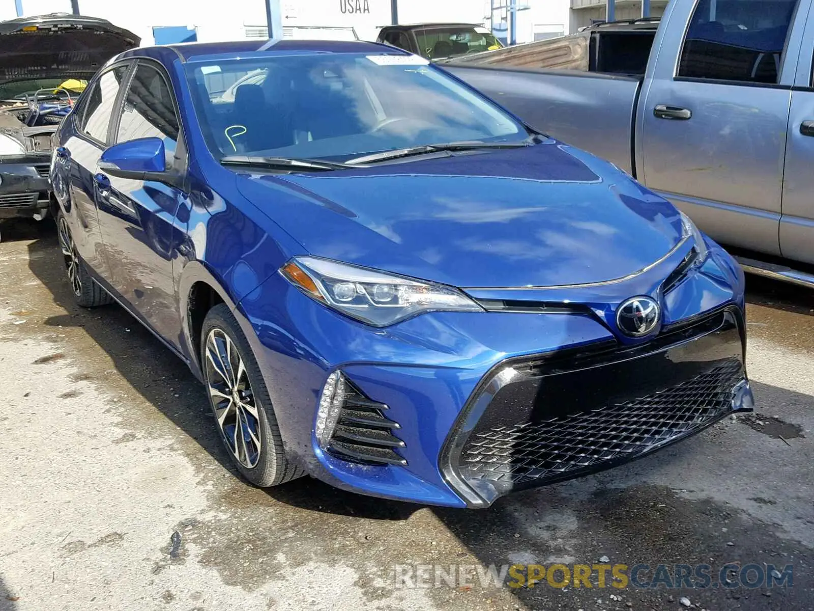 1 fotografías del automóvil dañado 5YFBURHE0KP878604 TOYOTA COROLLA 2019
