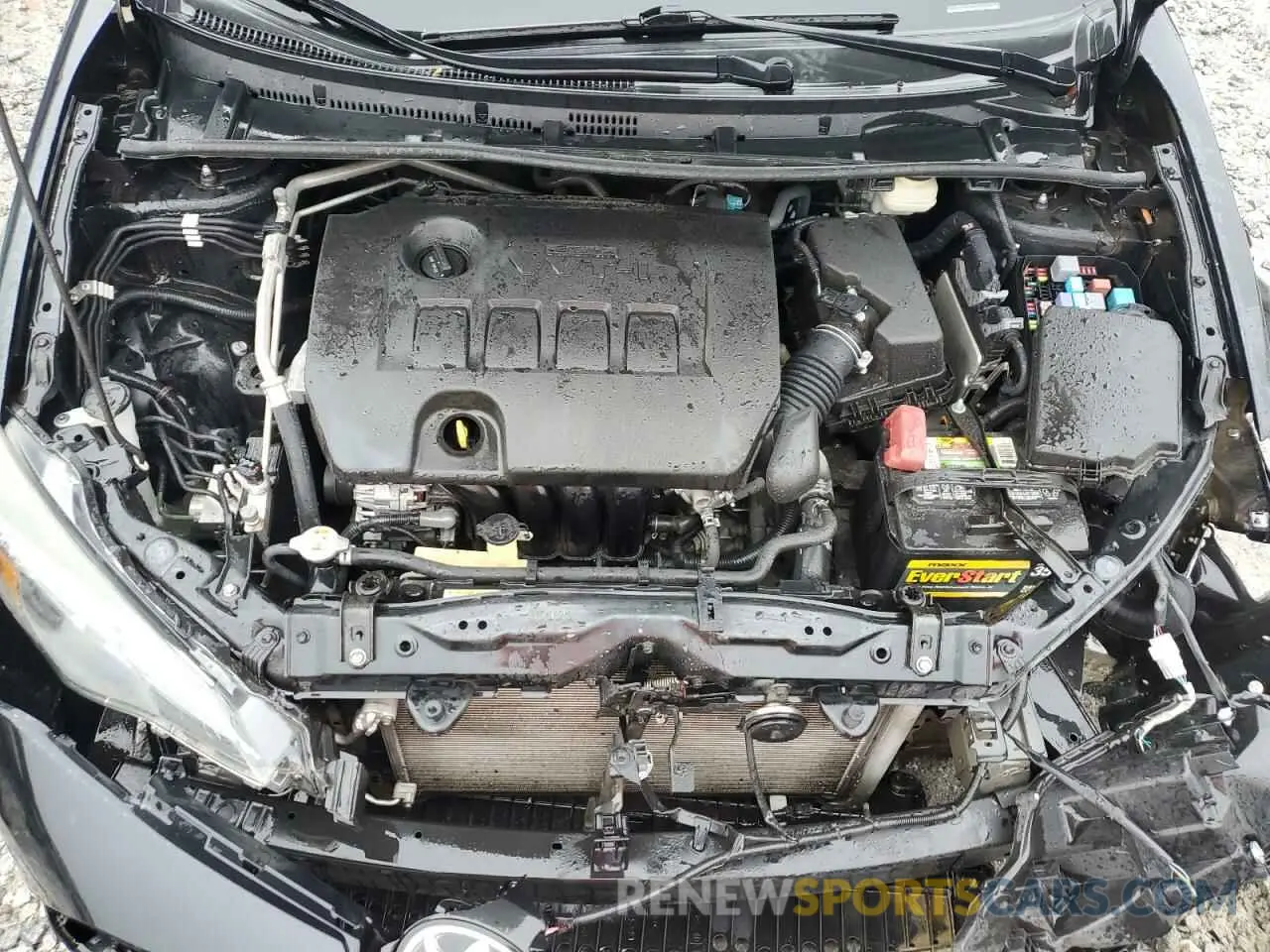 11 fotografías del automóvil dañado 5YFBURHE0KP882488 TOYOTA COROLLA 2019