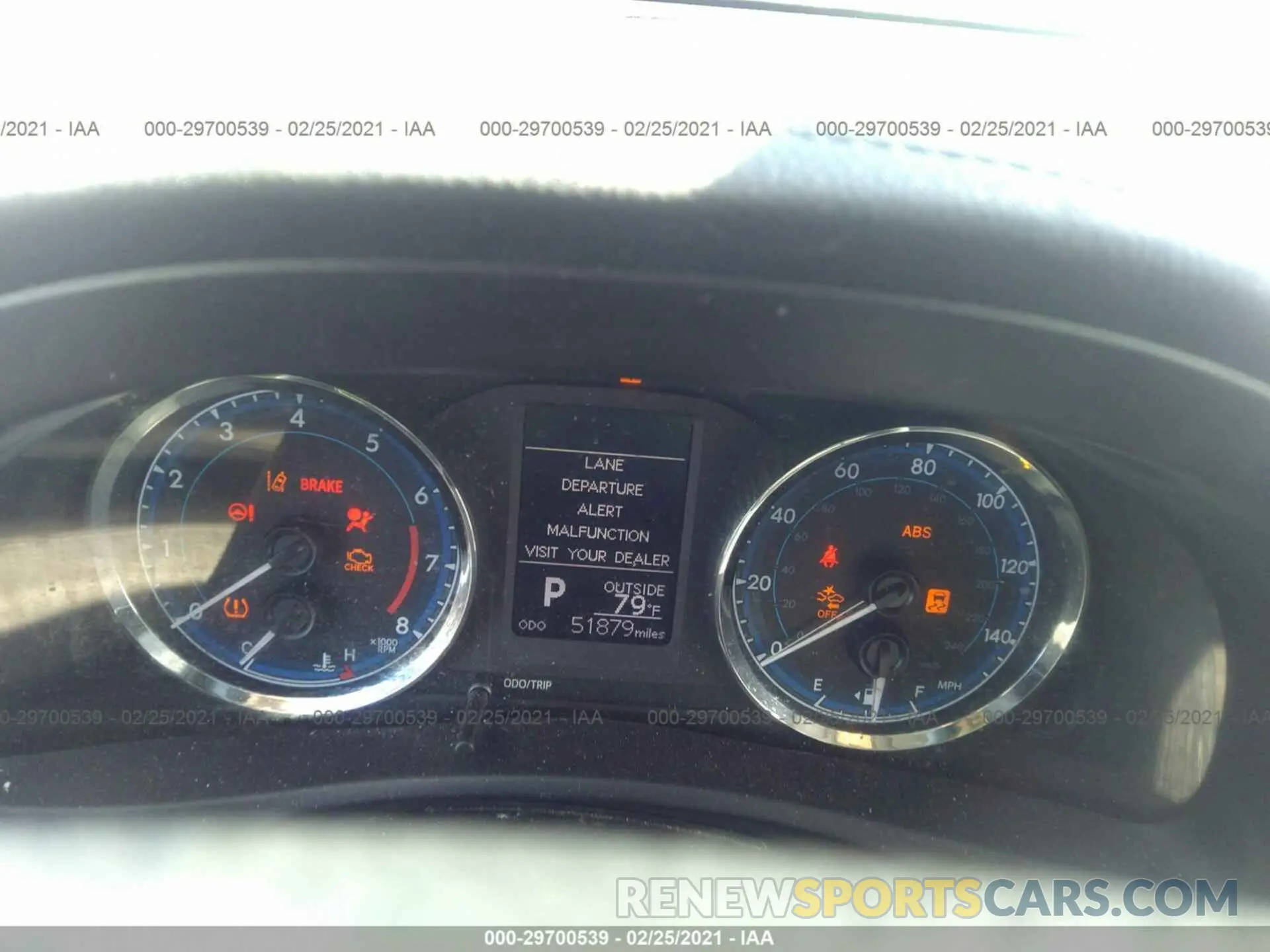 7 fotografías del automóvil dañado 5YFBURHE0KP882507 TOYOTA COROLLA 2019