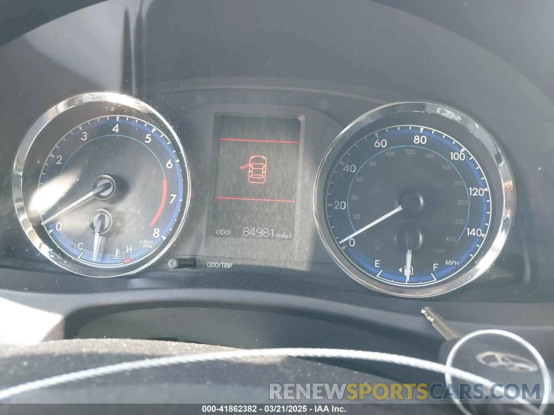 7 fotografías del automóvil dañado 5YFBURHE0KP882524 TOYOTA COROLLA 2019