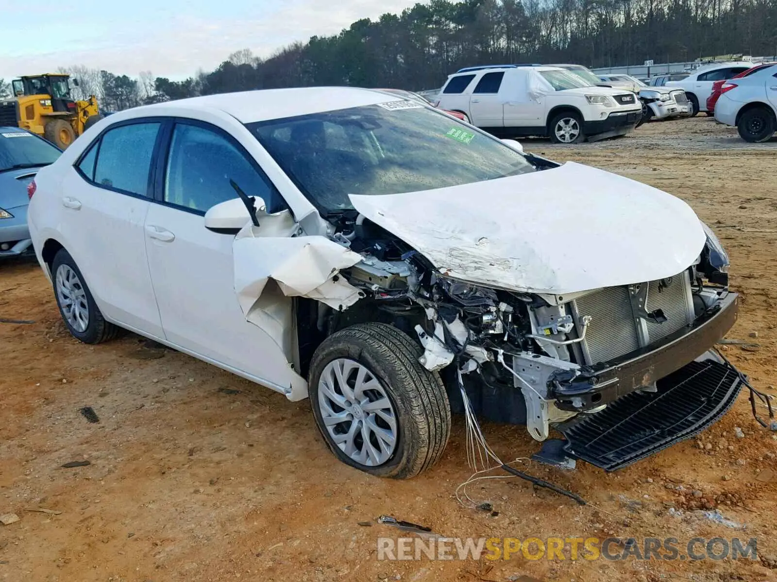 1 fotografías del automóvil dañado 5YFBURHE0KP885942 TOYOTA COROLLA 2019