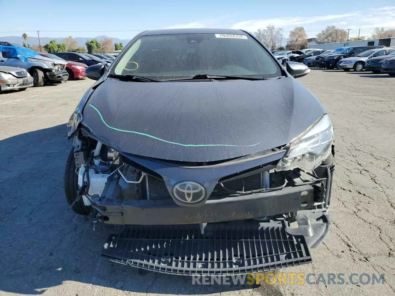 5 fotografías del automóvil dañado 5YFBURHE0KP886167 TOYOTA COROLLA 2019