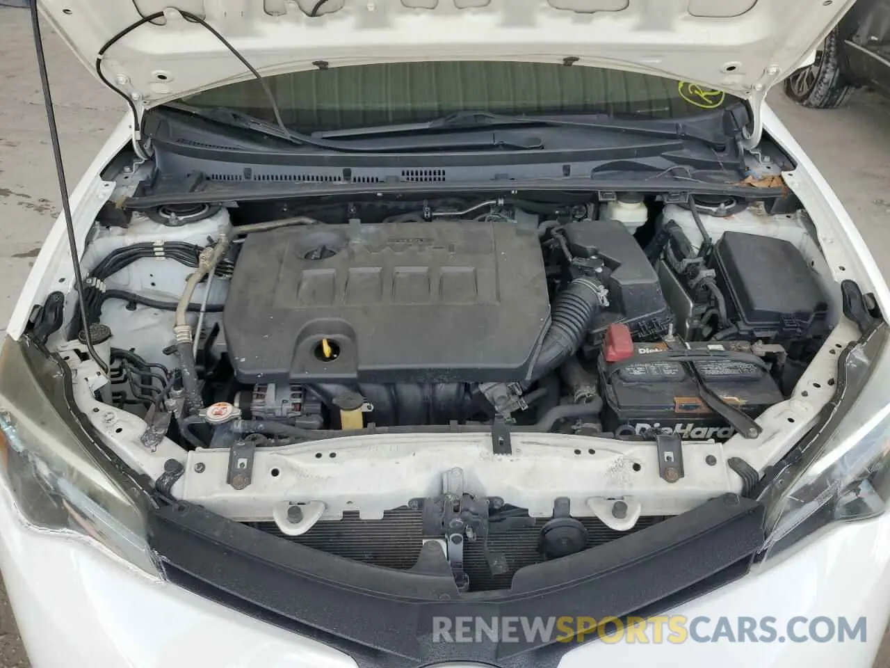 11 fotografías del automóvil dañado 5YFBURHE0KP886878 TOYOTA COROLLA 2019