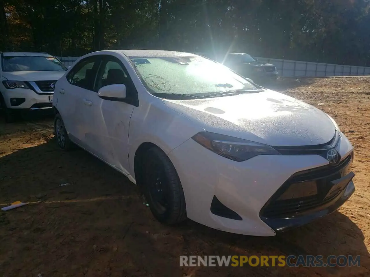 1 fotografías del automóvil dañado 5YFBURHE0KP886931 TOYOTA COROLLA 2019