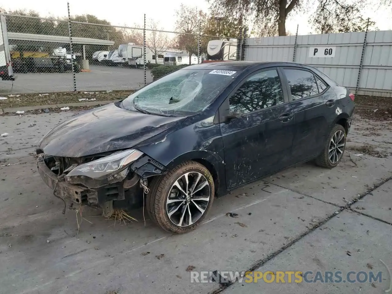 1 fotografías del automóvil dañado 5YFBURHE0KP888419 TOYOTA COROLLA 2019