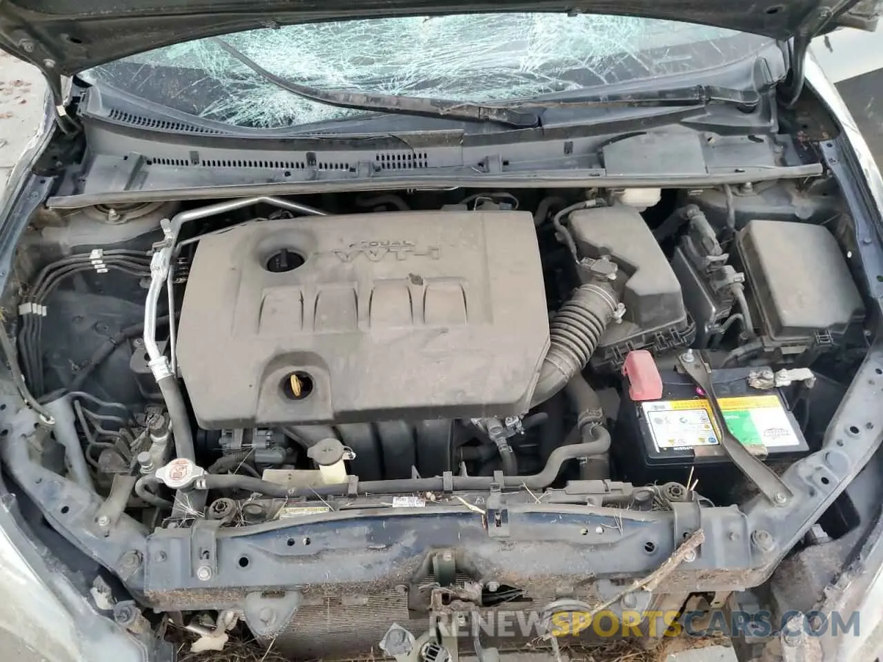 11 fotografías del automóvil dañado 5YFBURHE0KP888419 TOYOTA COROLLA 2019