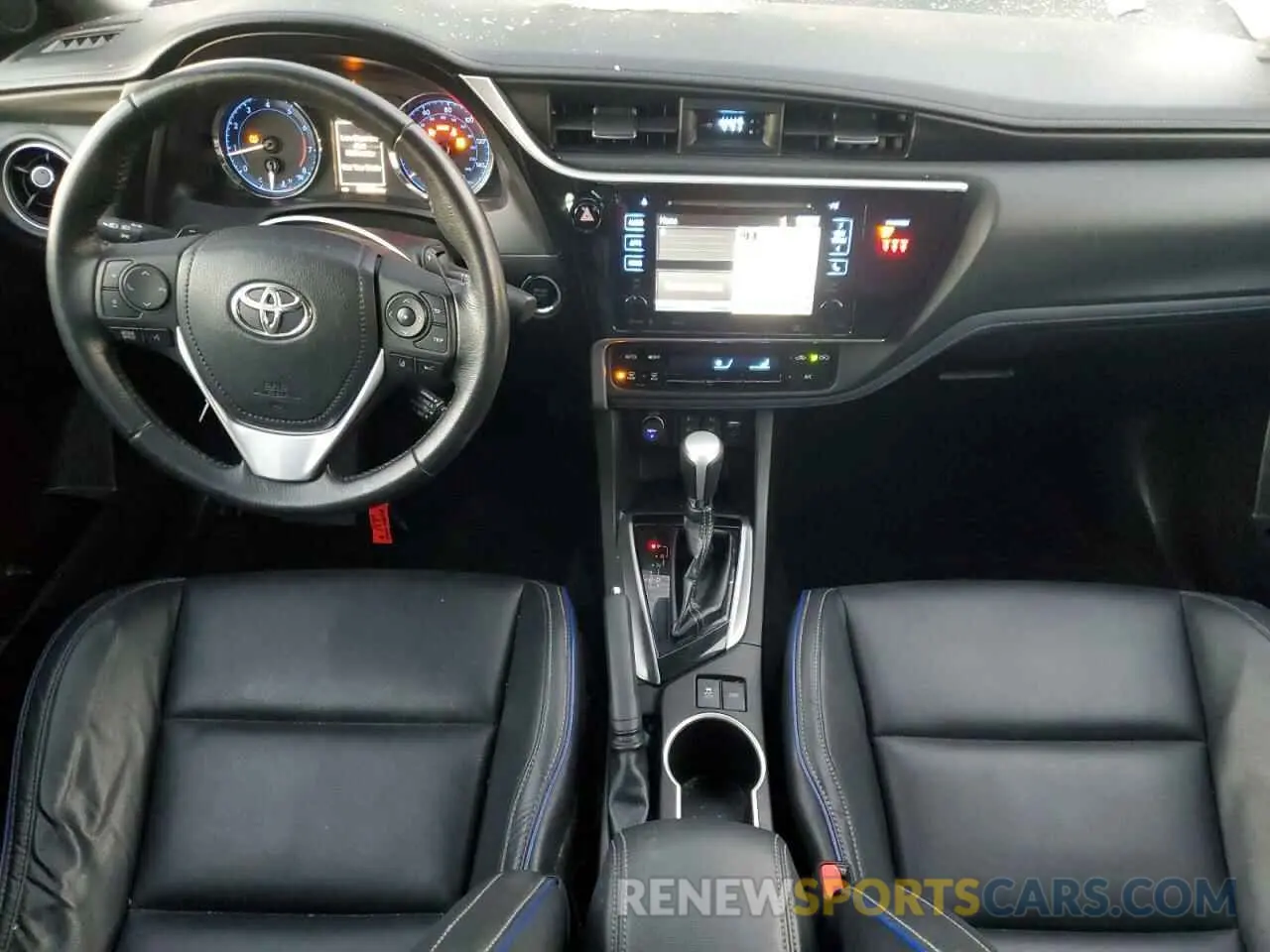8 fotografías del automóvil dañado 5YFBURHE0KP888419 TOYOTA COROLLA 2019