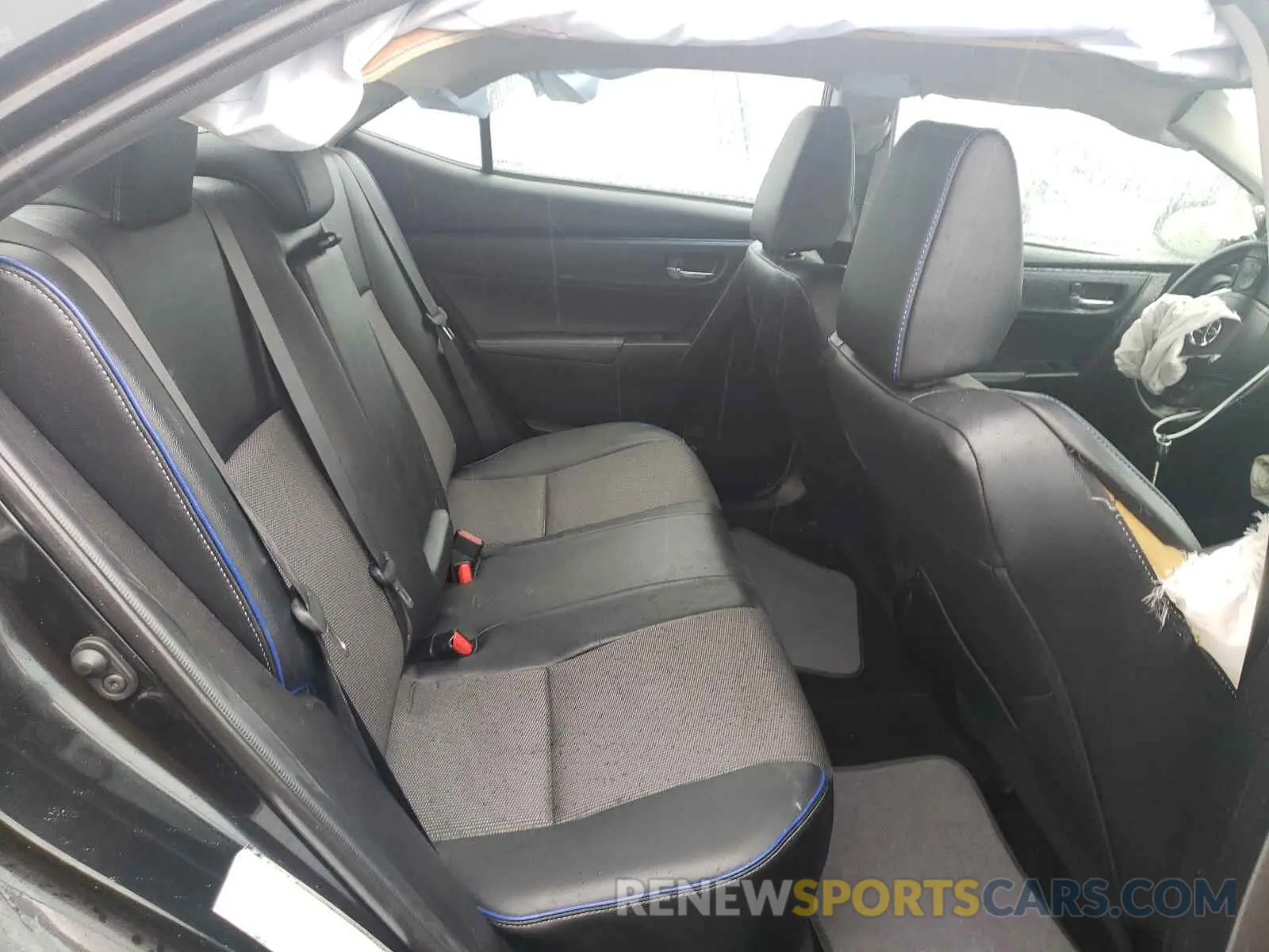 6 fotografías del automóvil dañado 5YFBURHE0KP890509 TOYOTA COROLLA 2019