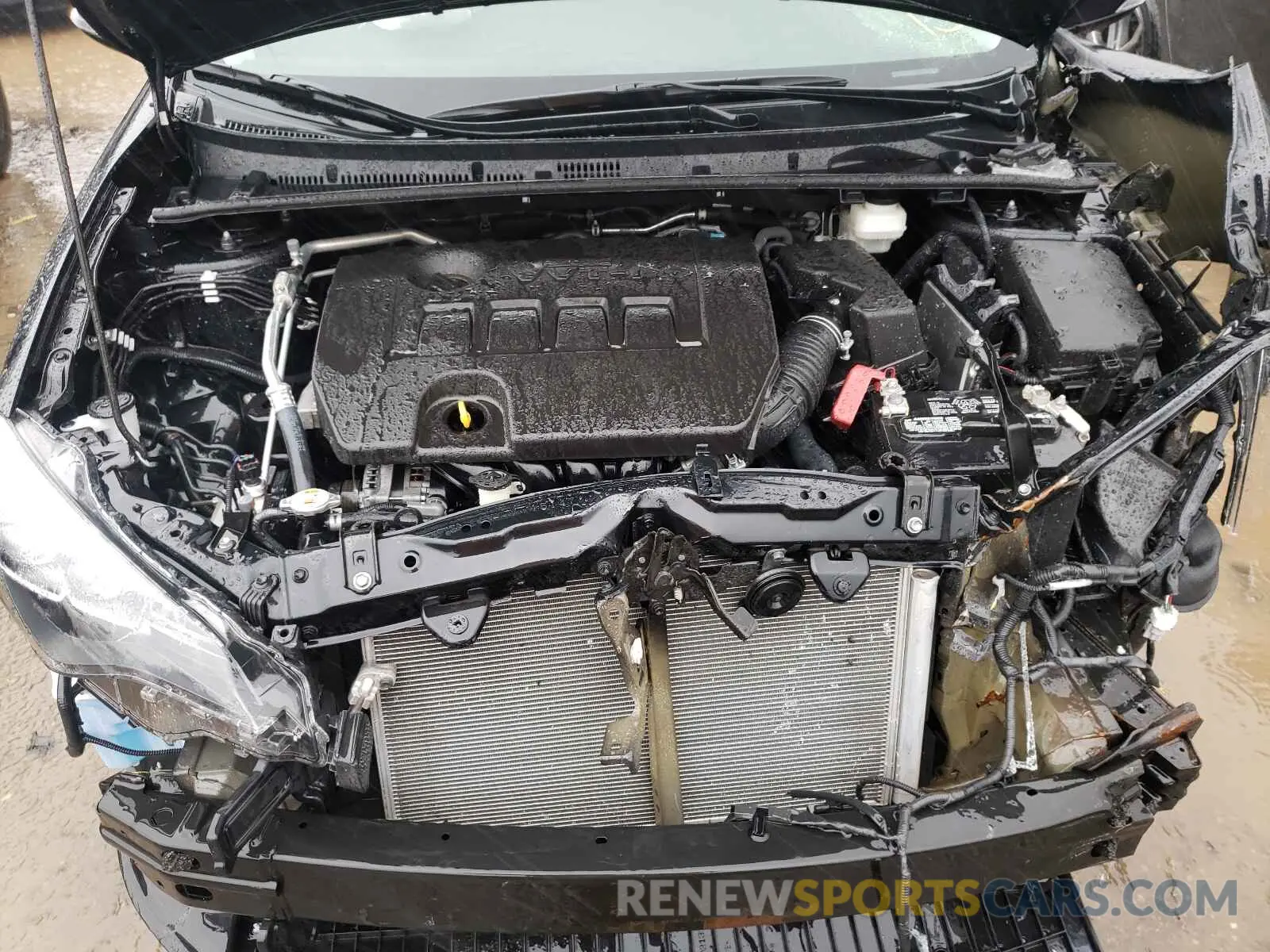 7 fotografías del automóvil dañado 5YFBURHE0KP890509 TOYOTA COROLLA 2019