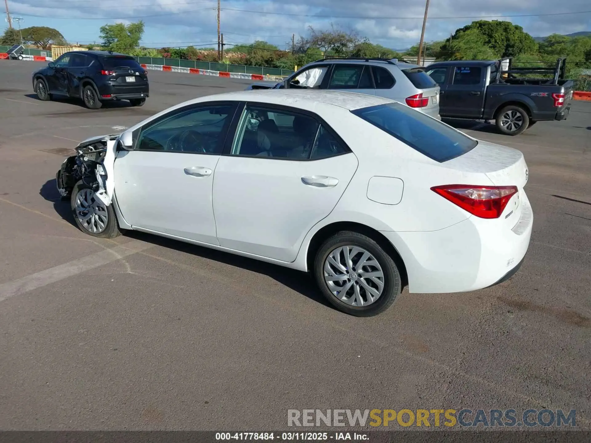 3 fotografías del automóvil dañado 5YFBURHE0KP902271 TOYOTA COROLLA 2019