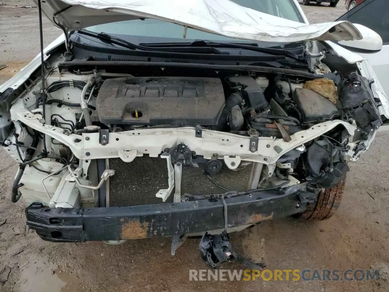 13 fotografías del automóvil dañado 5YFBURHE0KP904196 TOYOTA COROLLA 2019