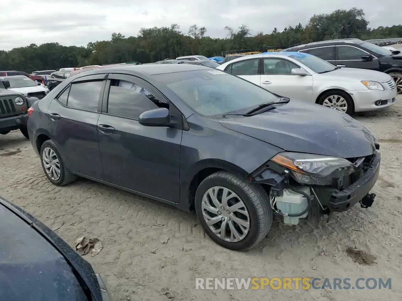 4 fotografías del automóvil dañado 5YFBURHE0KP907924 TOYOTA COROLLA 2019