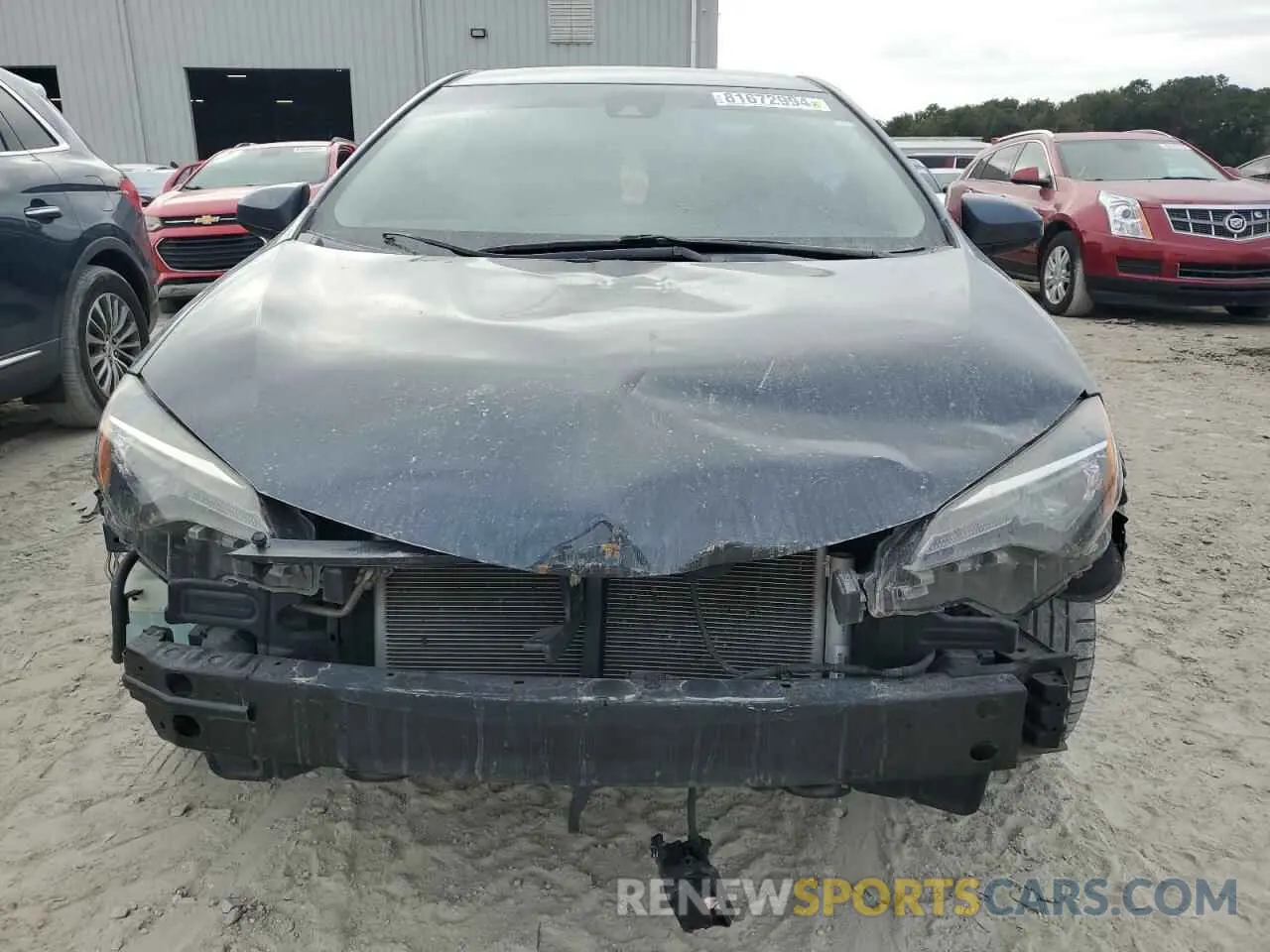 5 fotografías del automóvil dañado 5YFBURHE0KP907924 TOYOTA COROLLA 2019
