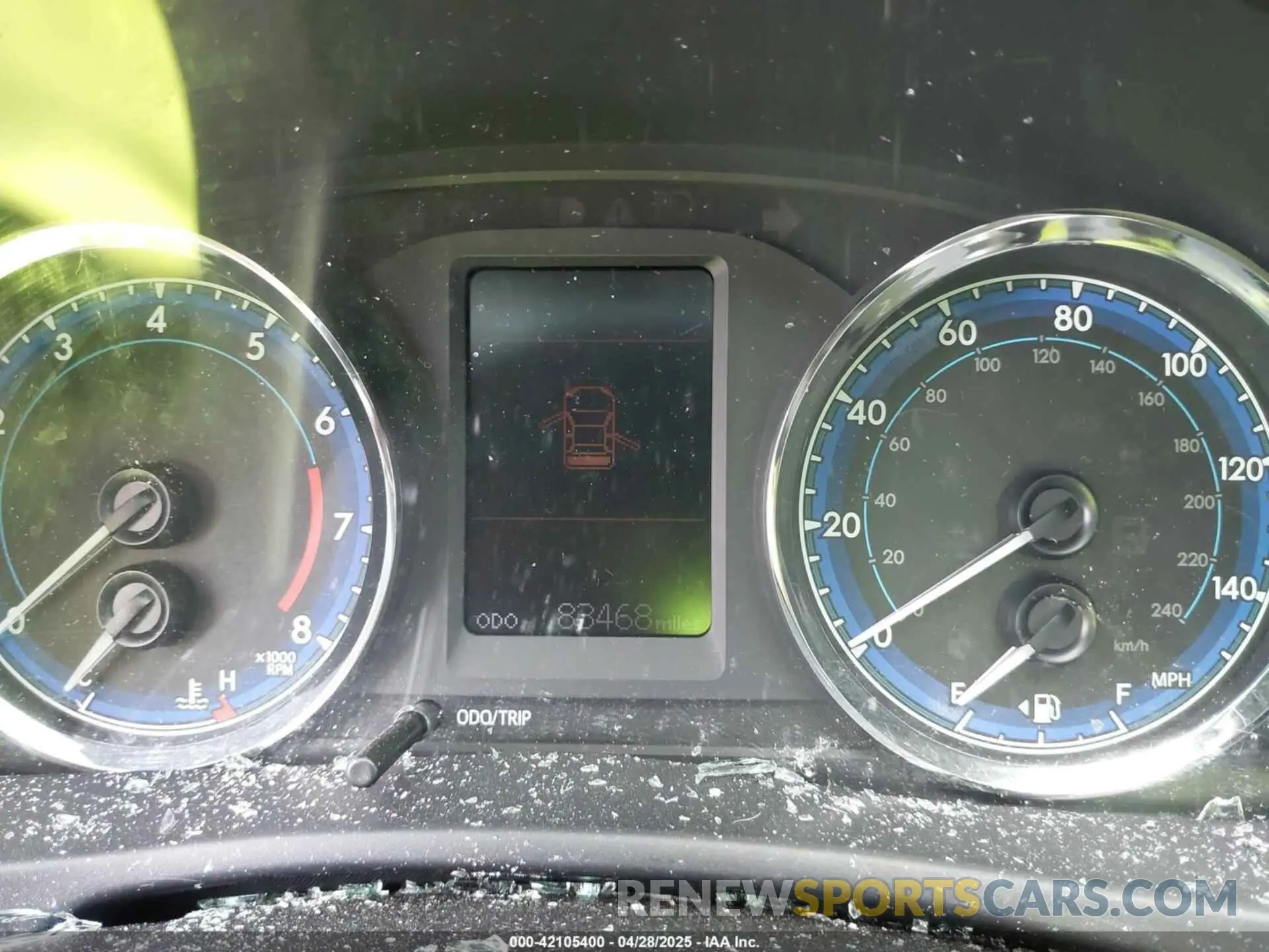 7 fotografías del automóvil dañado 5YFBURHE0KP914825 TOYOTA COROLLA 2019