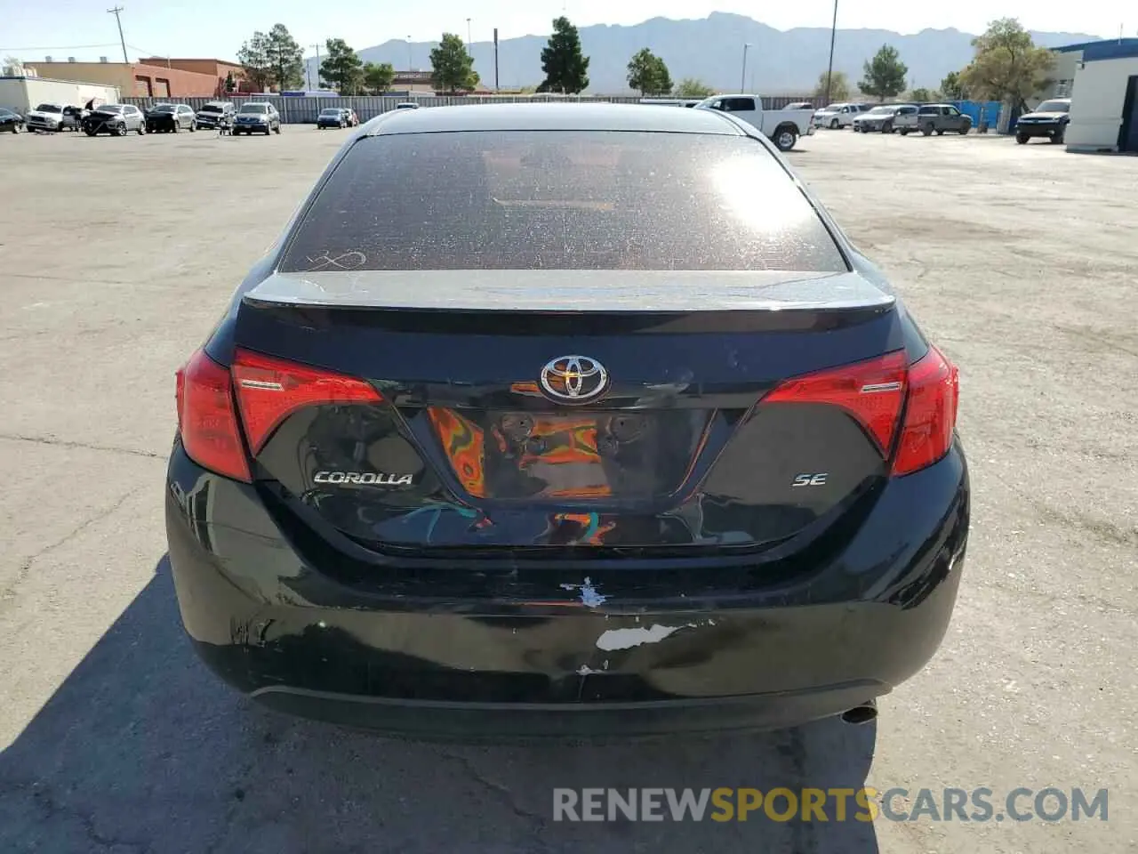 6 fotografías del automóvil dañado 5YFBURHE0KP916316 TOYOTA COROLLA 2019