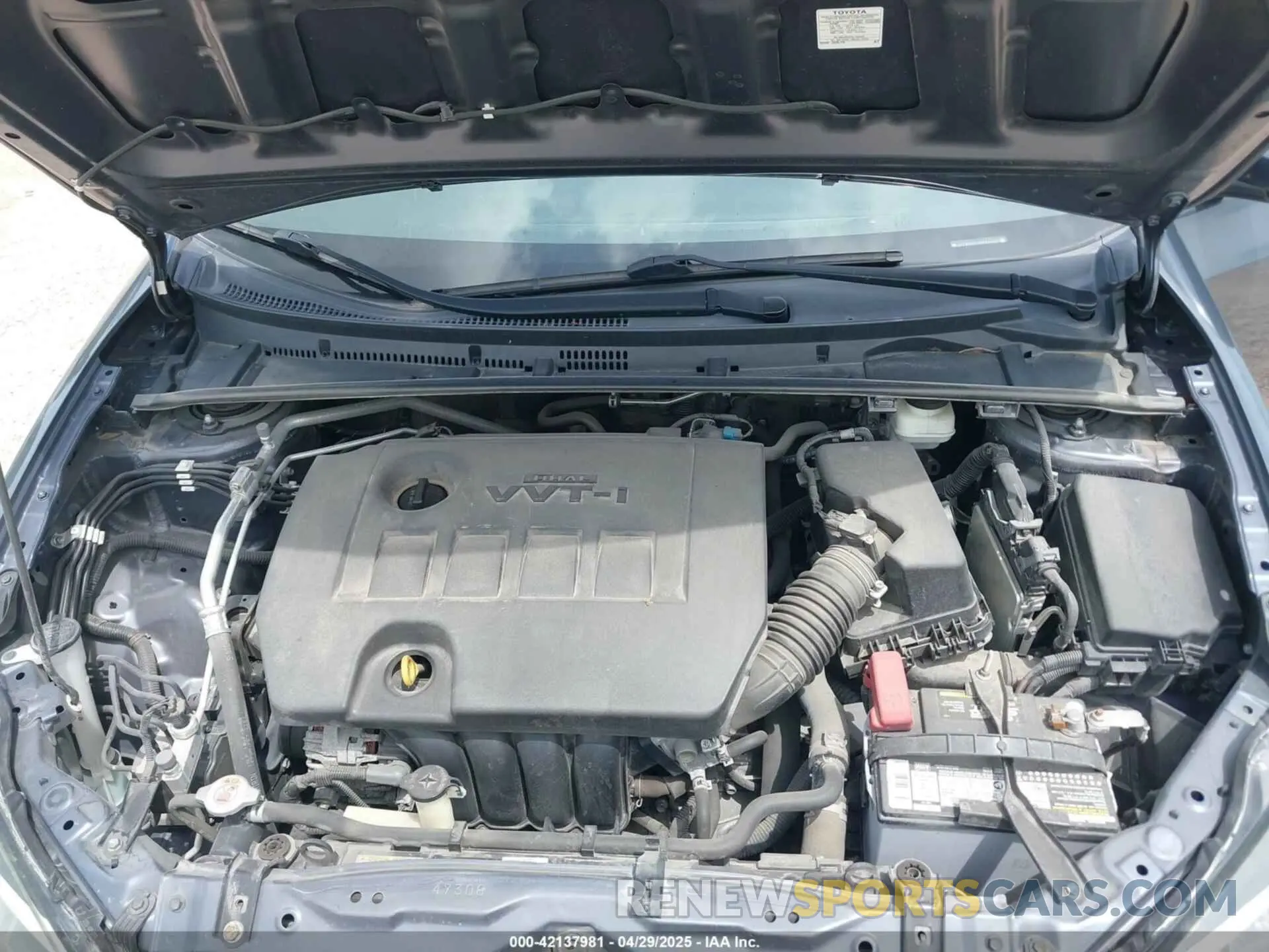 10 fotografías del automóvil dañado 5YFBURHE0KP922567 TOYOTA COROLLA 2019