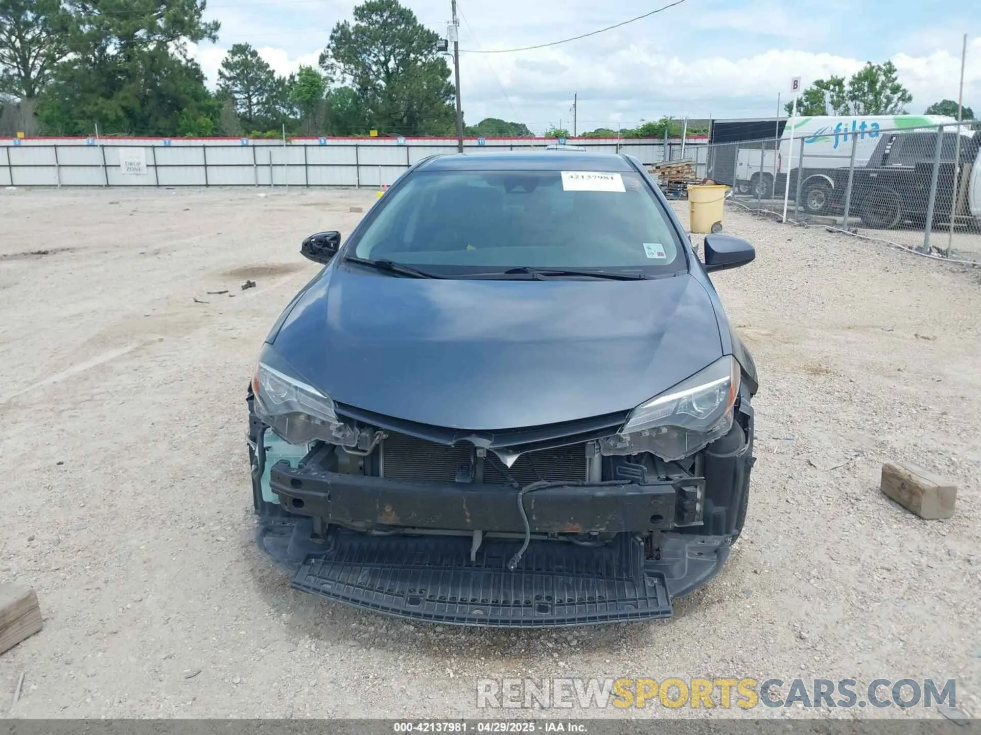 6 fotografías del automóvil dañado 5YFBURHE0KP922567 TOYOTA COROLLA 2019