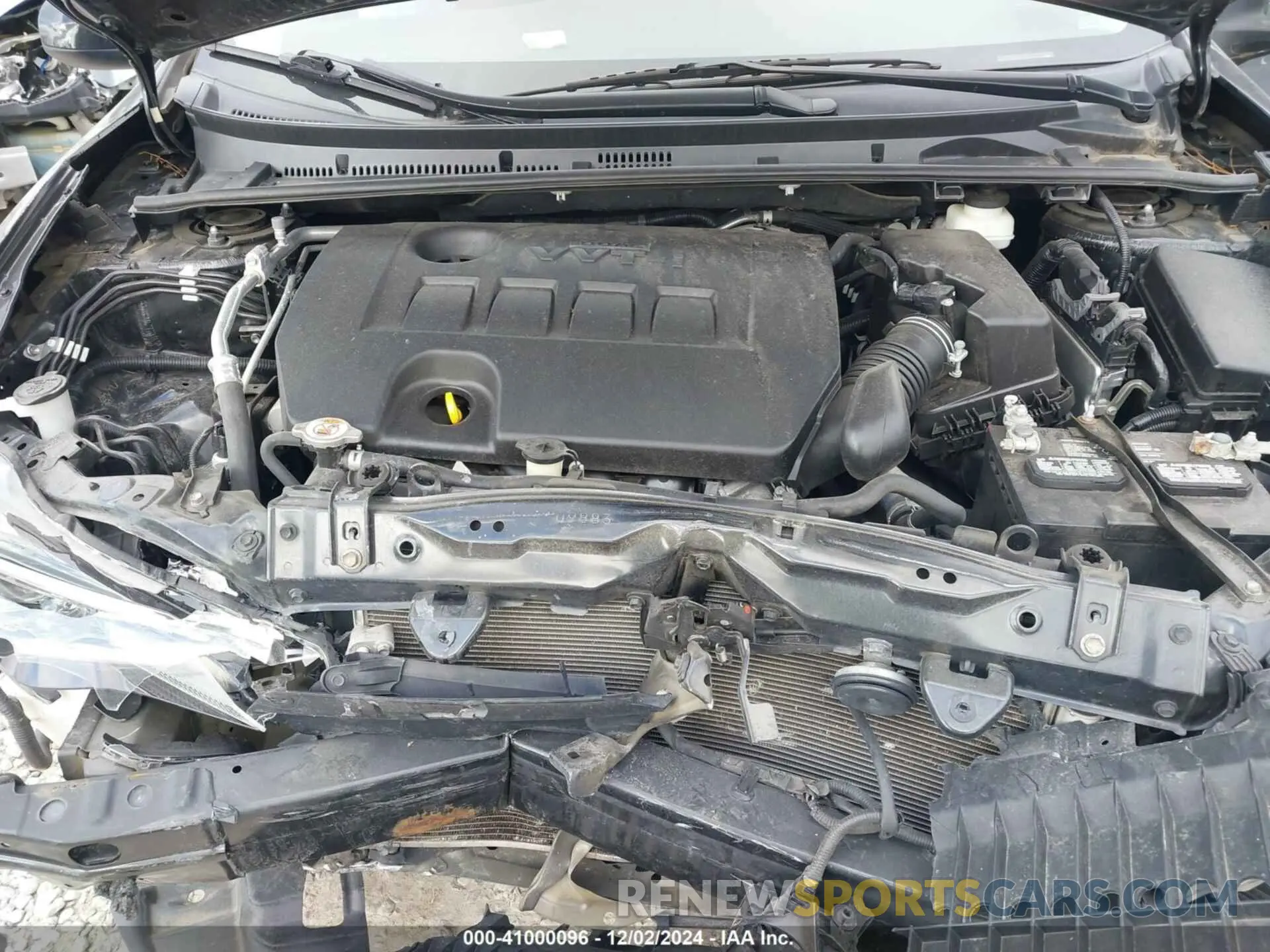 10 fotografías del automóvil dañado 5YFBURHE0KP935089 TOYOTA COROLLA 2019