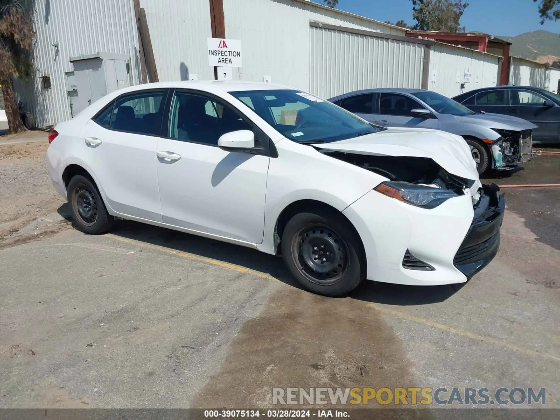 1 fotografías del automóvil dañado 5YFBURHE0KP938266 TOYOTA COROLLA 2019