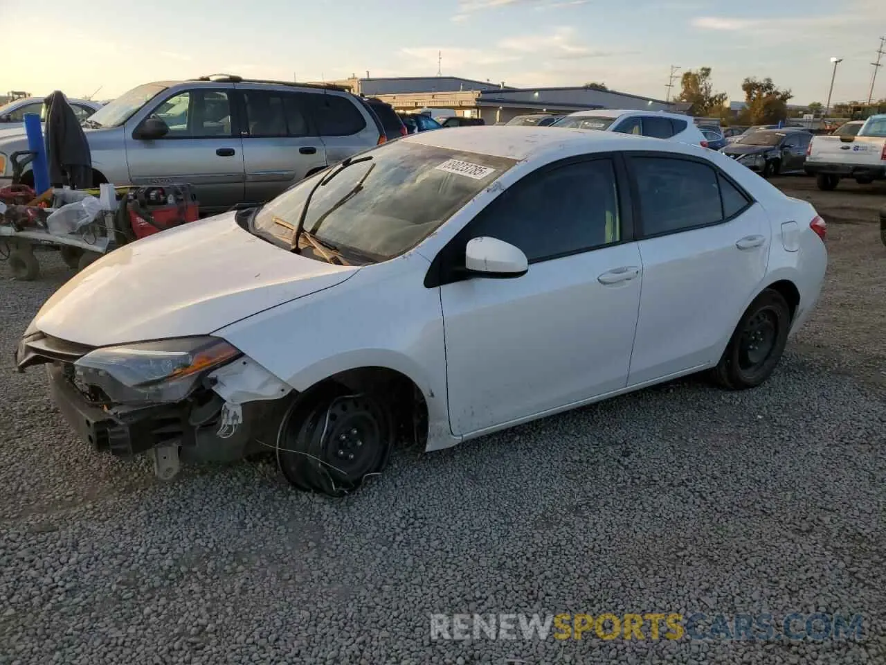 1 fotografías del automóvil dañado 5YFBURHE0KP940437 TOYOTA COROLLA 2019