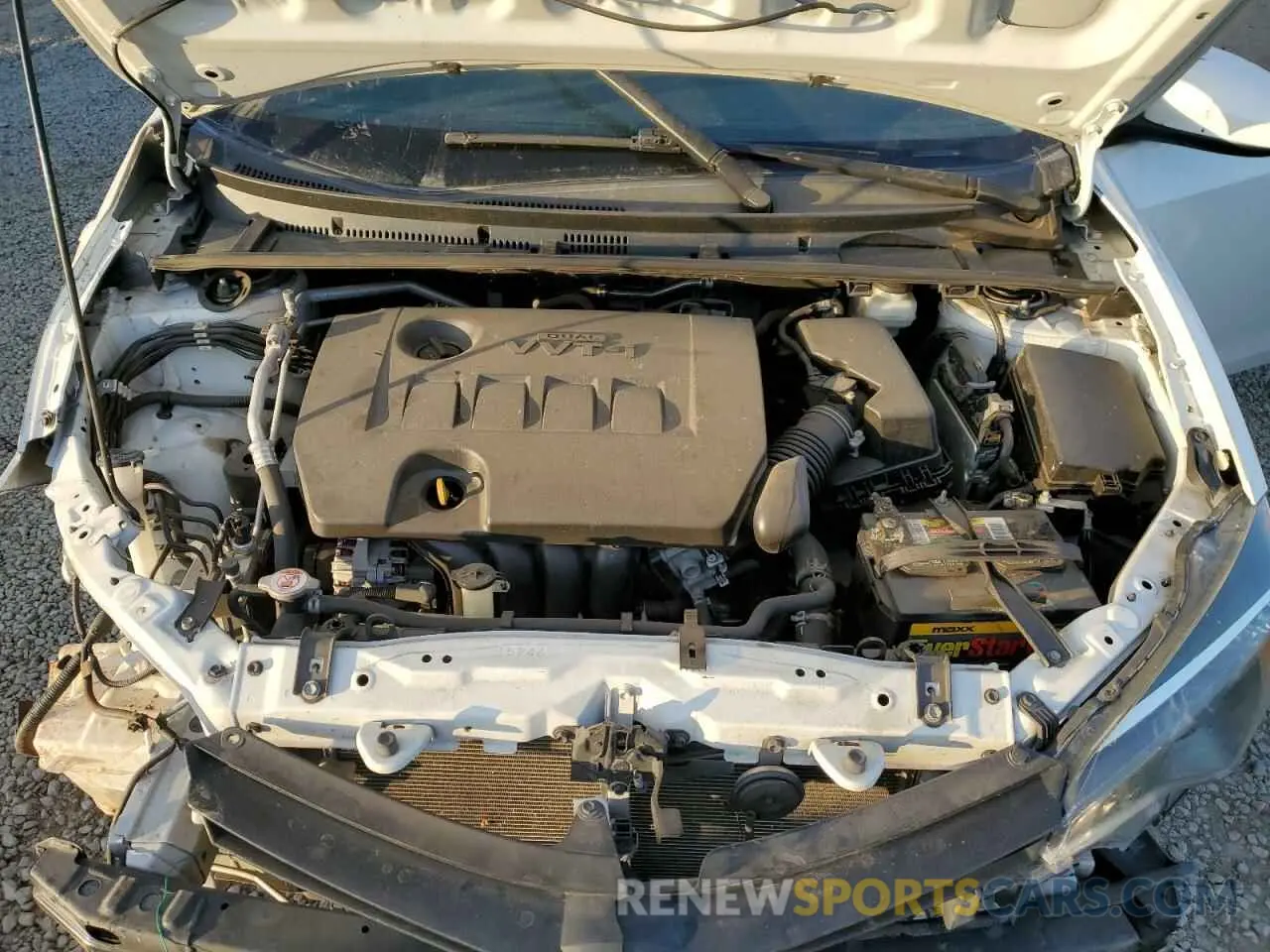 11 fotografías del automóvil dañado 5YFBURHE0KP940437 TOYOTA COROLLA 2019