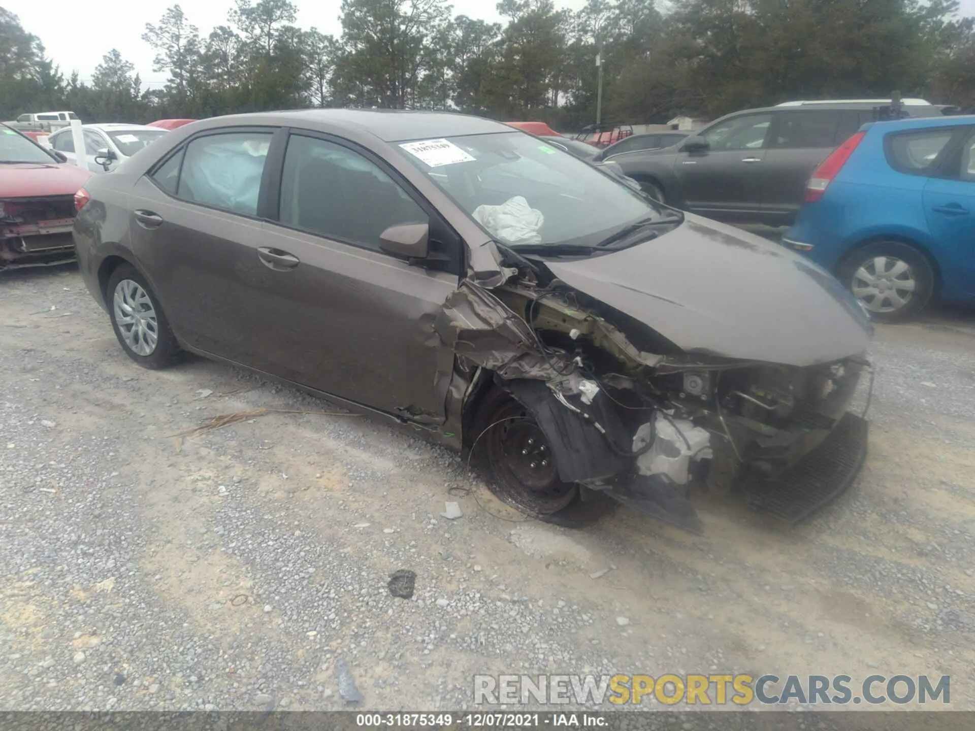 1 fotografías del automóvil dañado 5YFBURHE0KP947081 TOYOTA COROLLA 2019