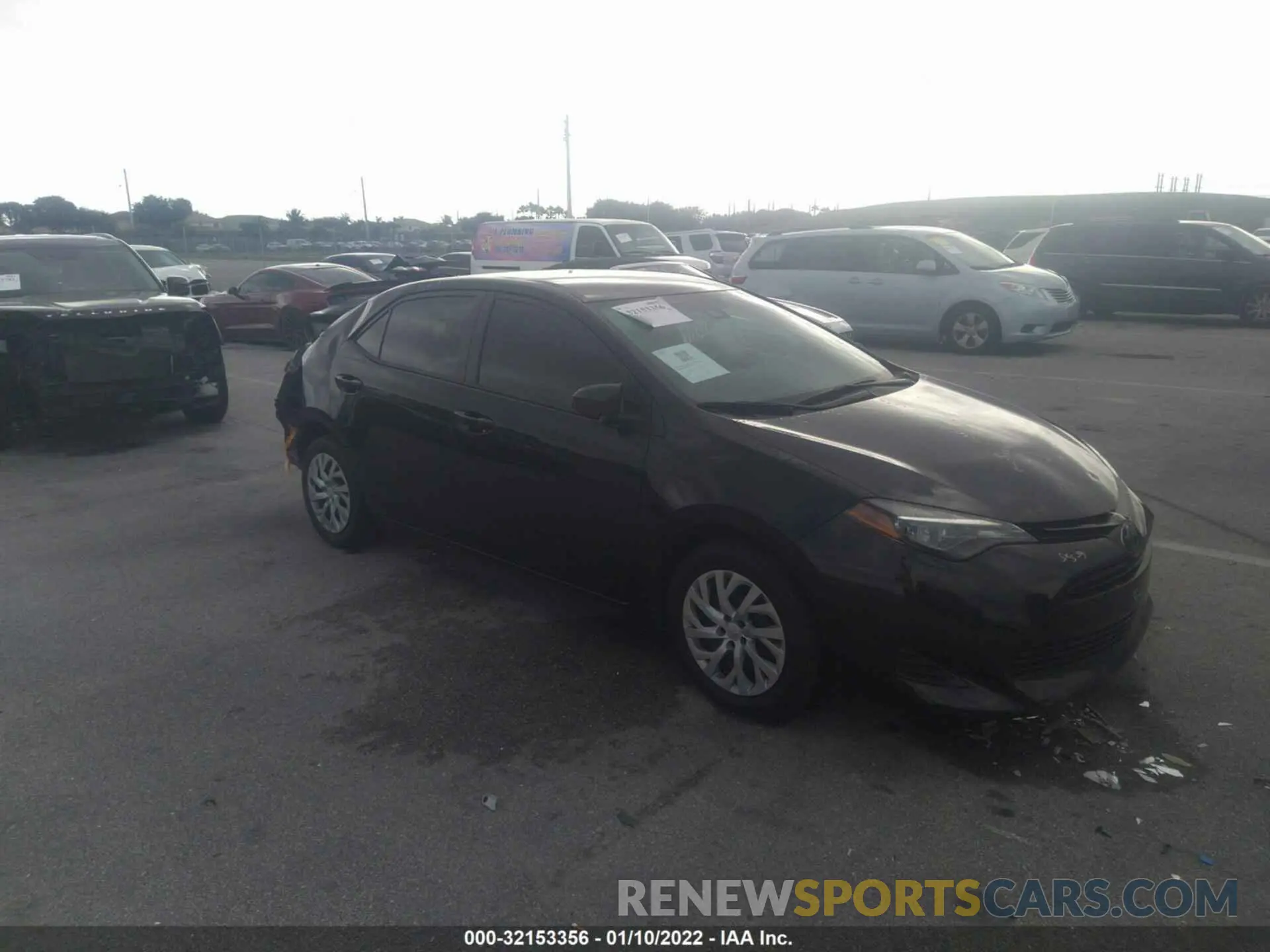 1 fotografías del automóvil dañado 5YFBURHE1KP860757 TOYOTA COROLLA 2019