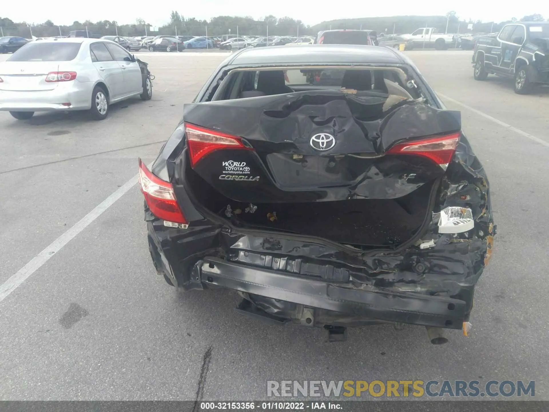 6 fotografías del automóvil dañado 5YFBURHE1KP860757 TOYOTA COROLLA 2019