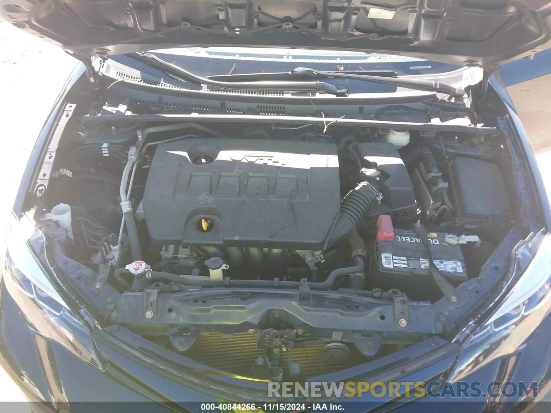 10 fotografías del automóvil dañado 5YFBURHE1KP869104 TOYOTA COROLLA 2019