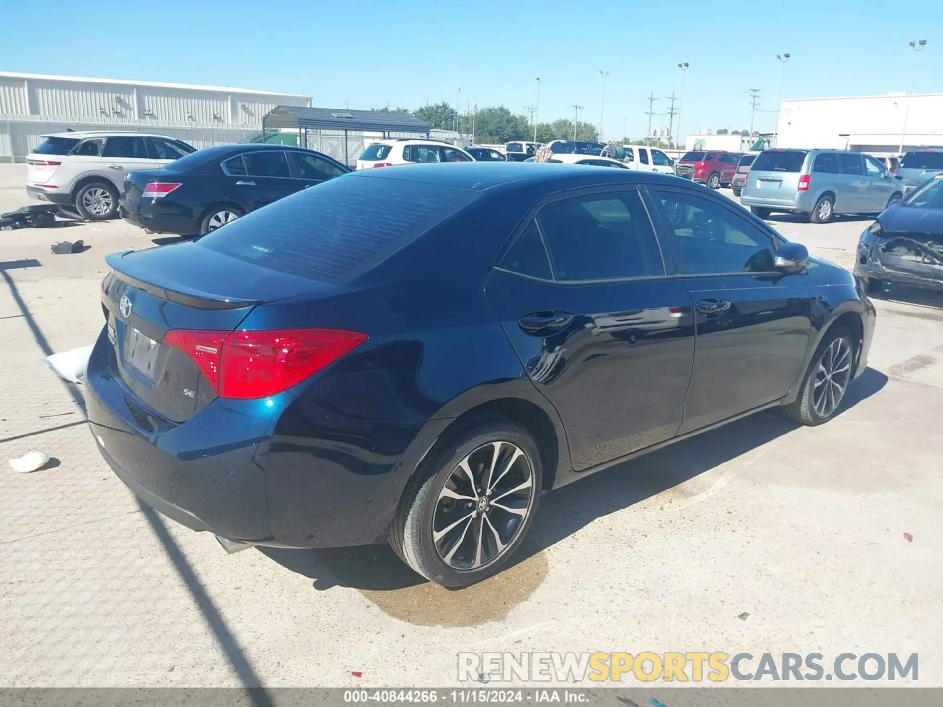 4 fotografías del automóvil dañado 5YFBURHE1KP869104 TOYOTA COROLLA 2019